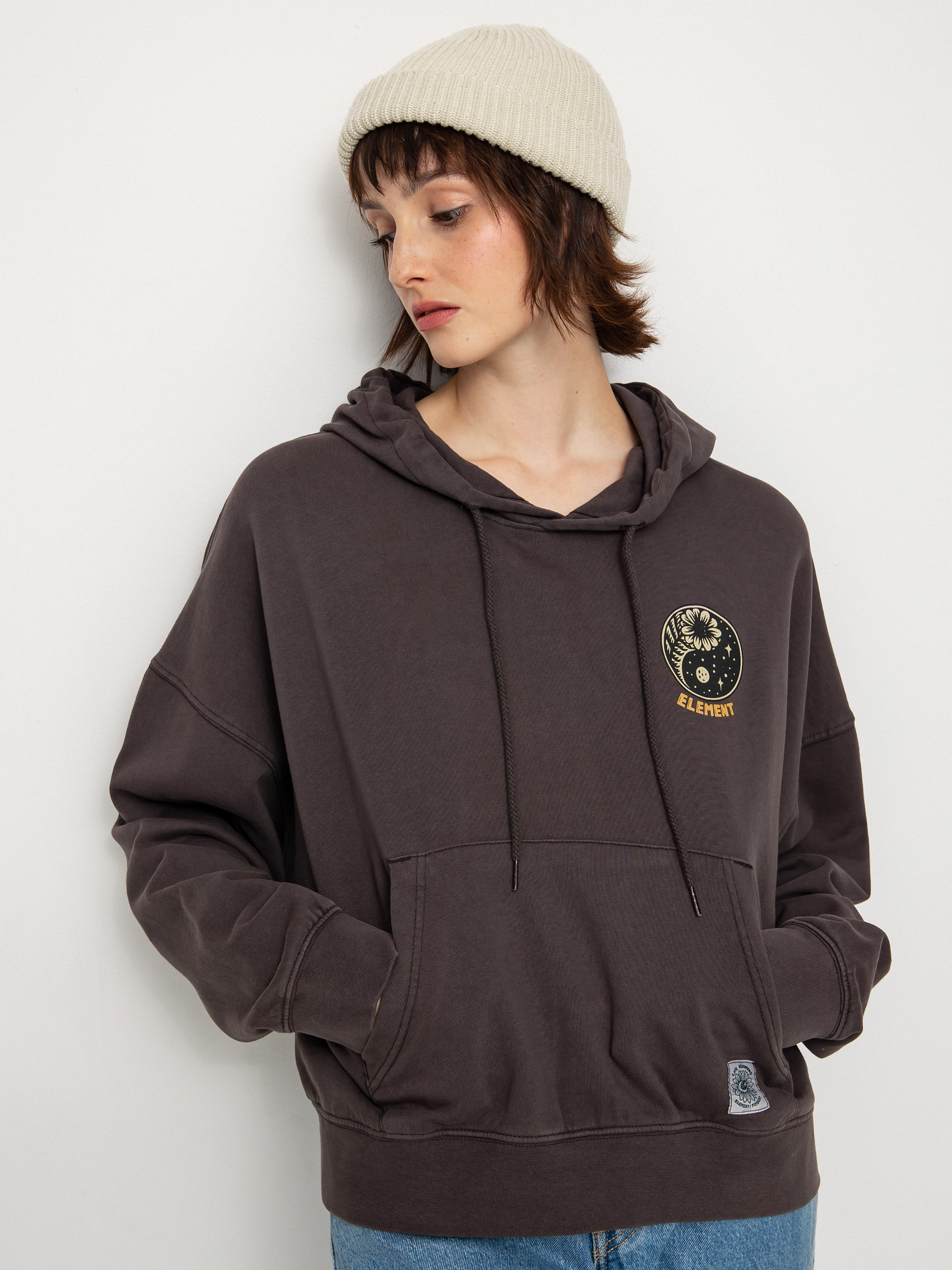 Element Balance Pulóver Wmn (off black)