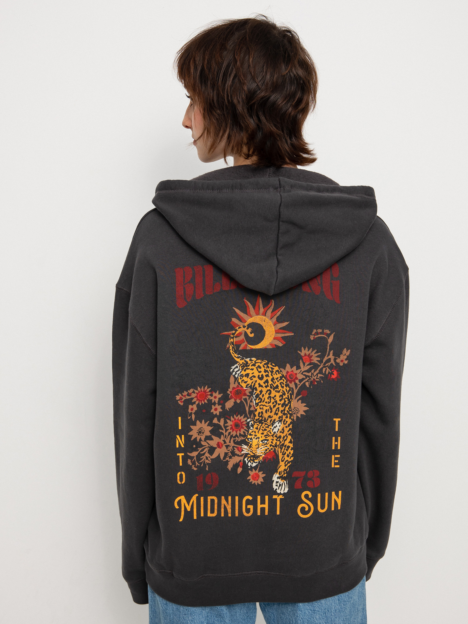 Billabong Ride Out HD Kapucnis pulóver Wmn (off black)