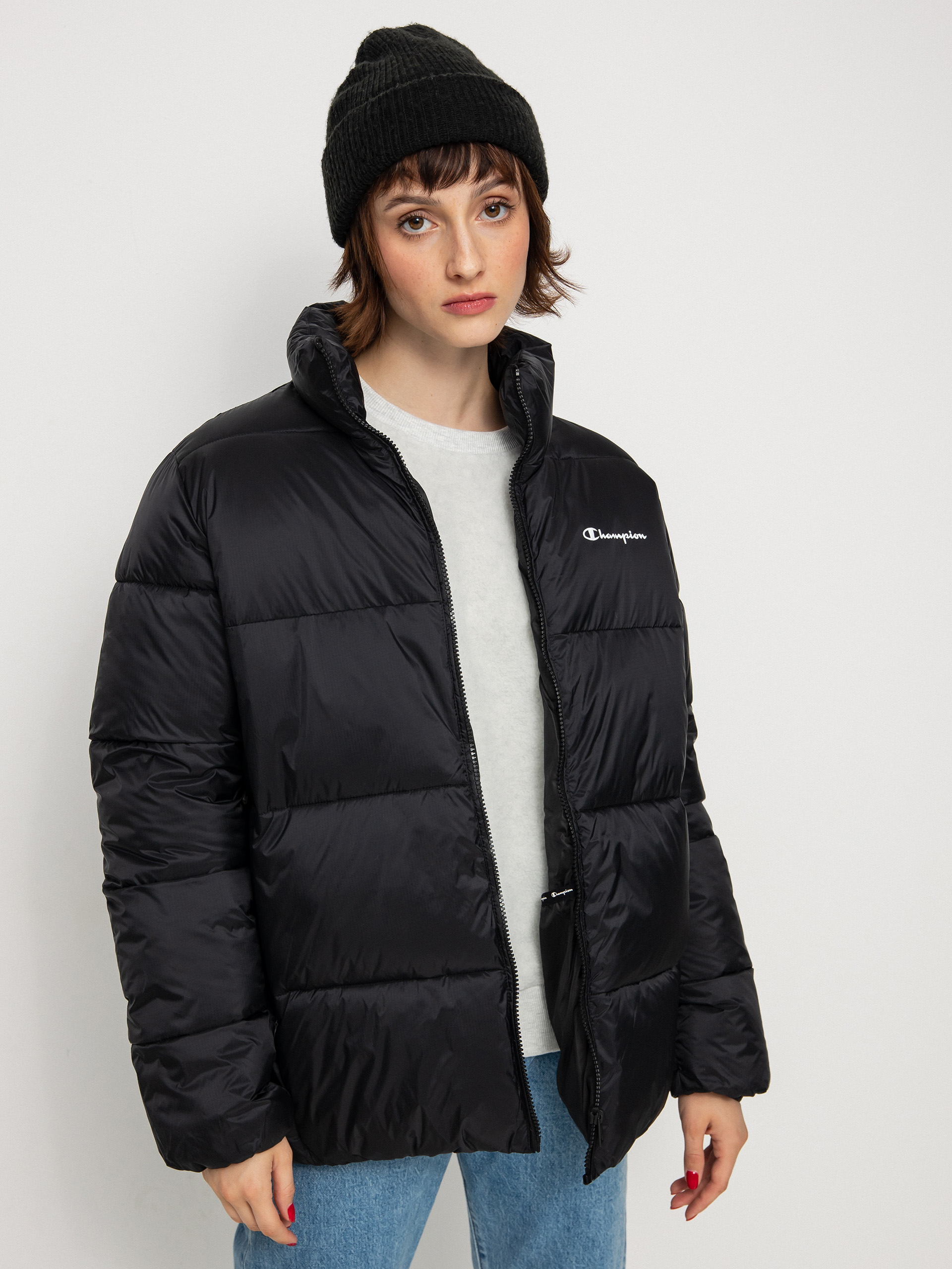 Champion Legacy Polyfilled Jacket 115756 Dzseki Wmn (nbk/nbk)