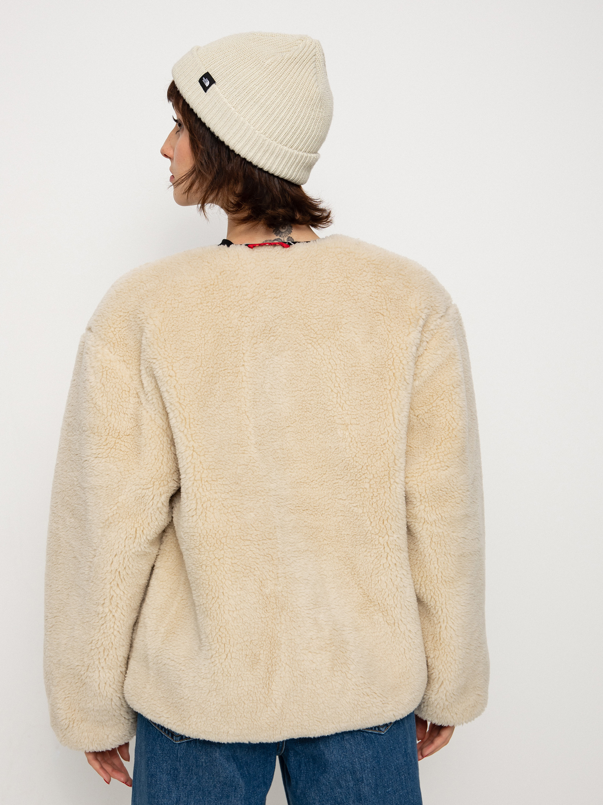 Brixton Sherpa Reversible Padded Dzseki Wmn (mars red praire floral)