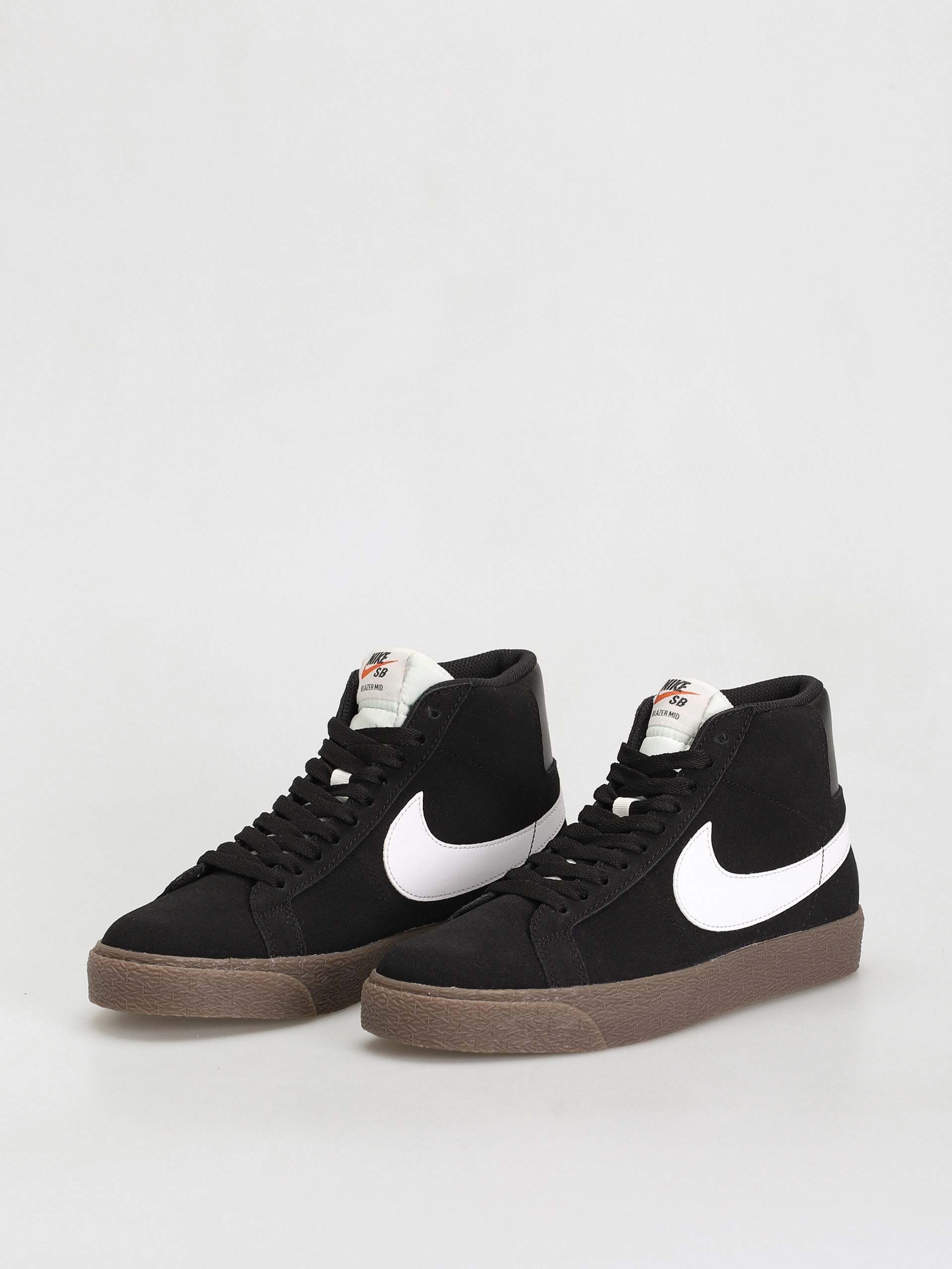 Nike SB Zoom Blazer Mid Cipők (black/white black sail)