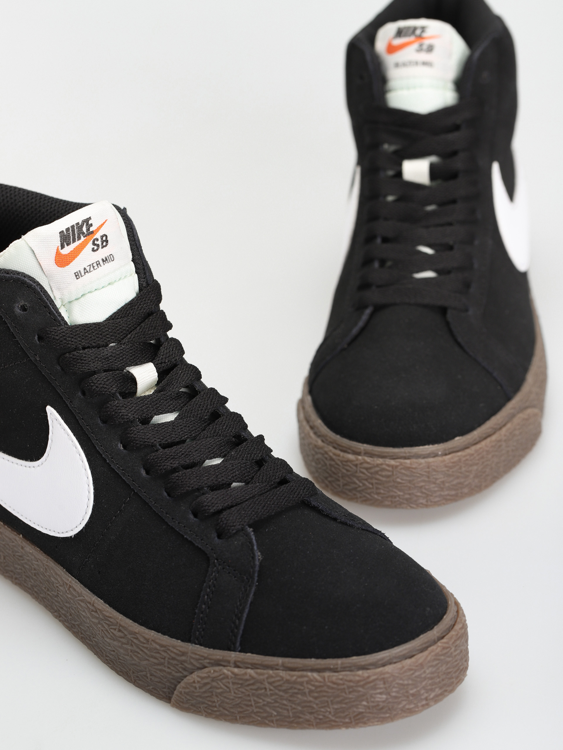Nike SB Zoom Blazer Mid Cipők (black/white black sail)