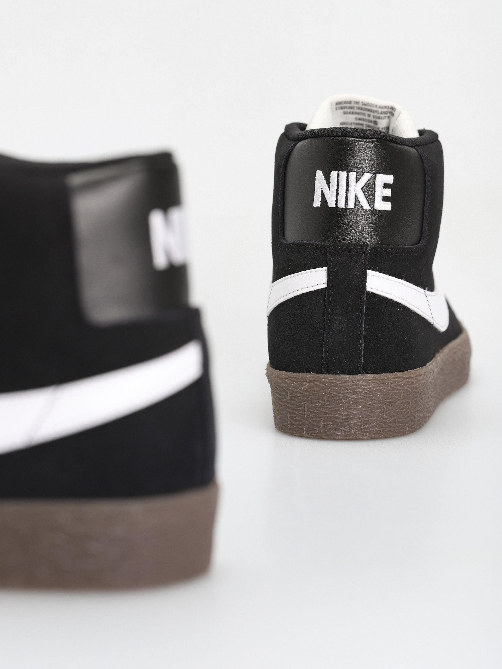 Nike SB Zoom Blazer Mid Cipők (black/white black sail)