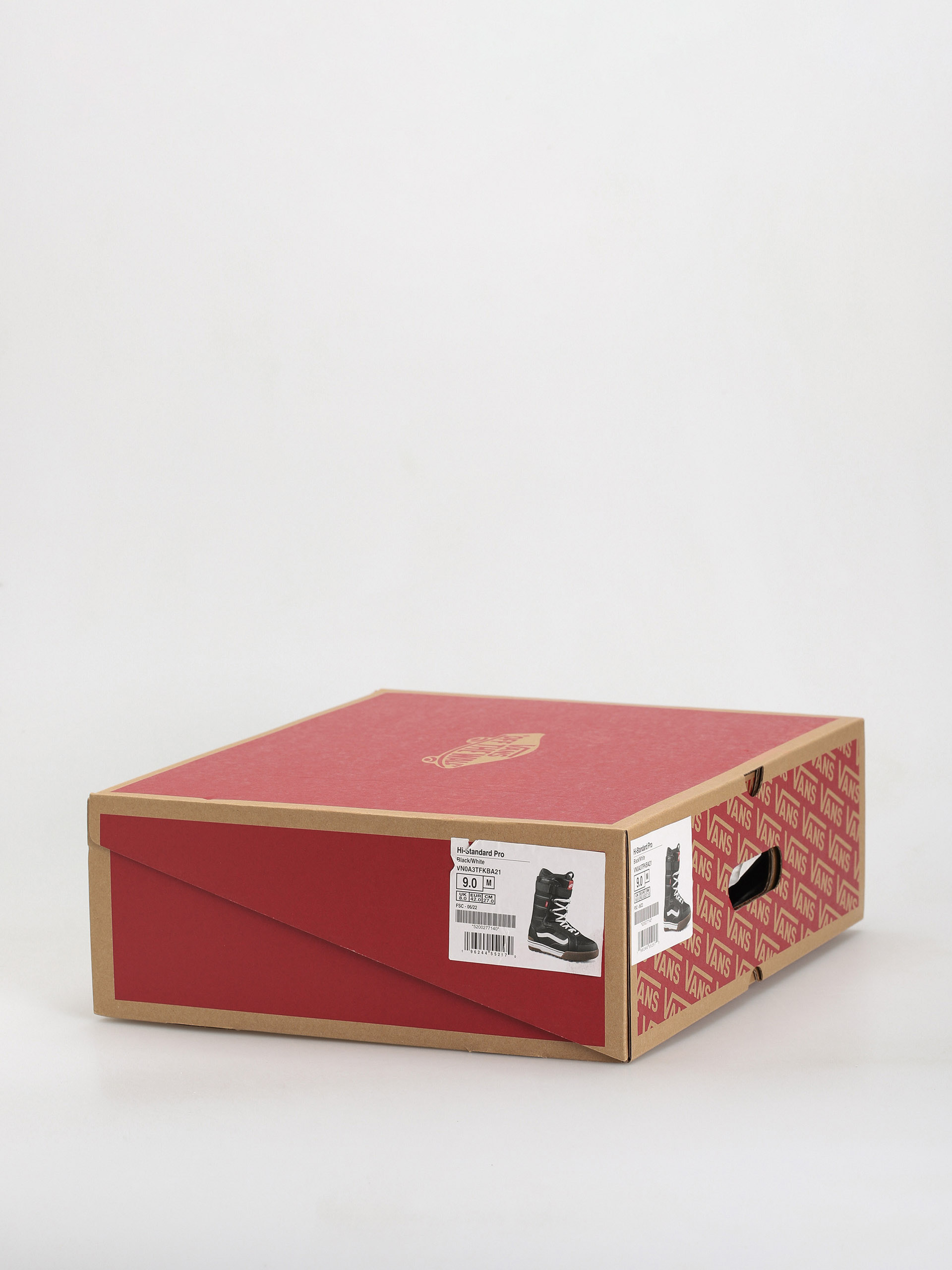 Férfi Vans Hi Standard Pro Snowboard cipők (black/white)