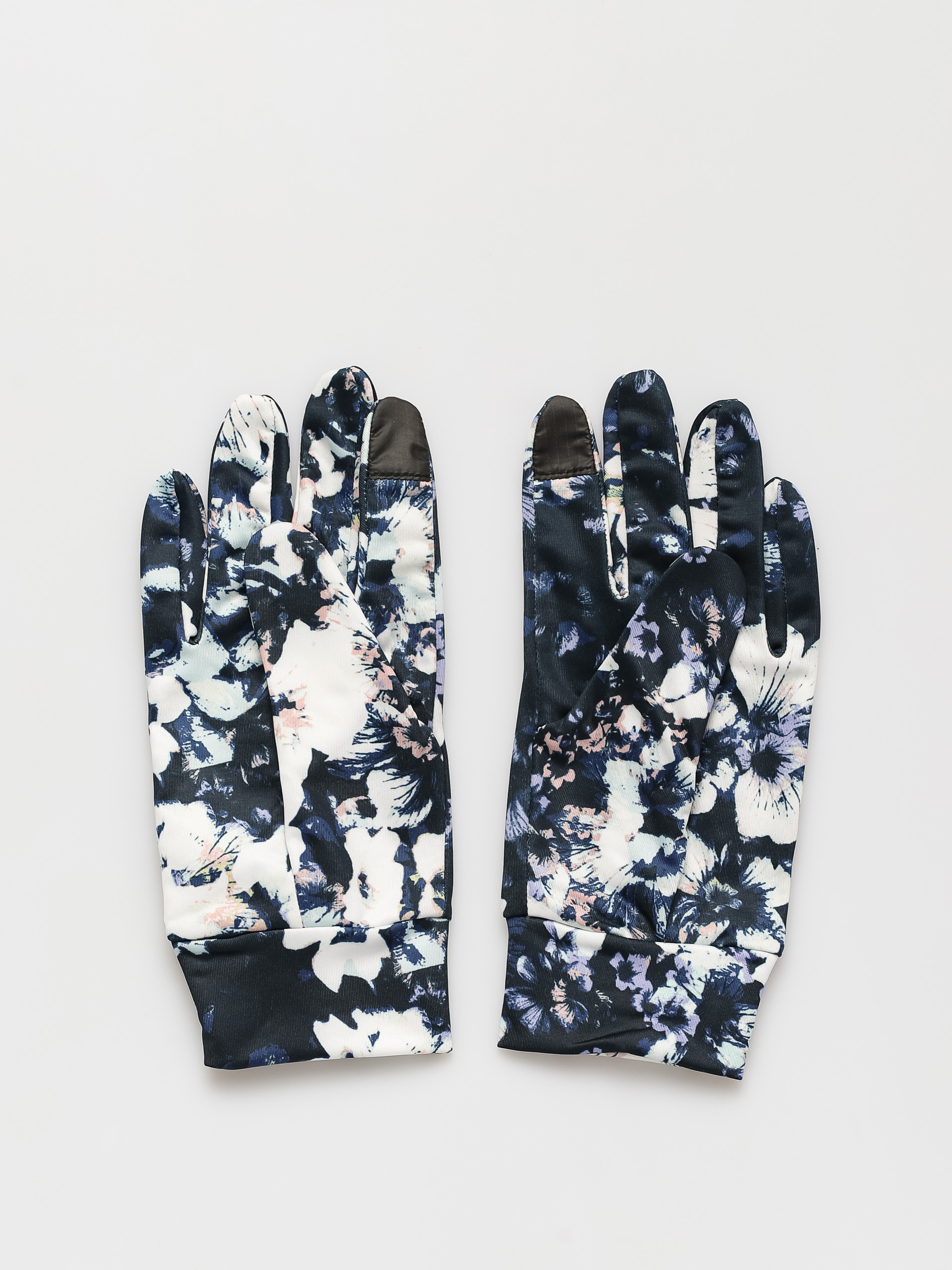 Roxy Hydrosmart Liner Kesztyű Wmn (true black black flowers)