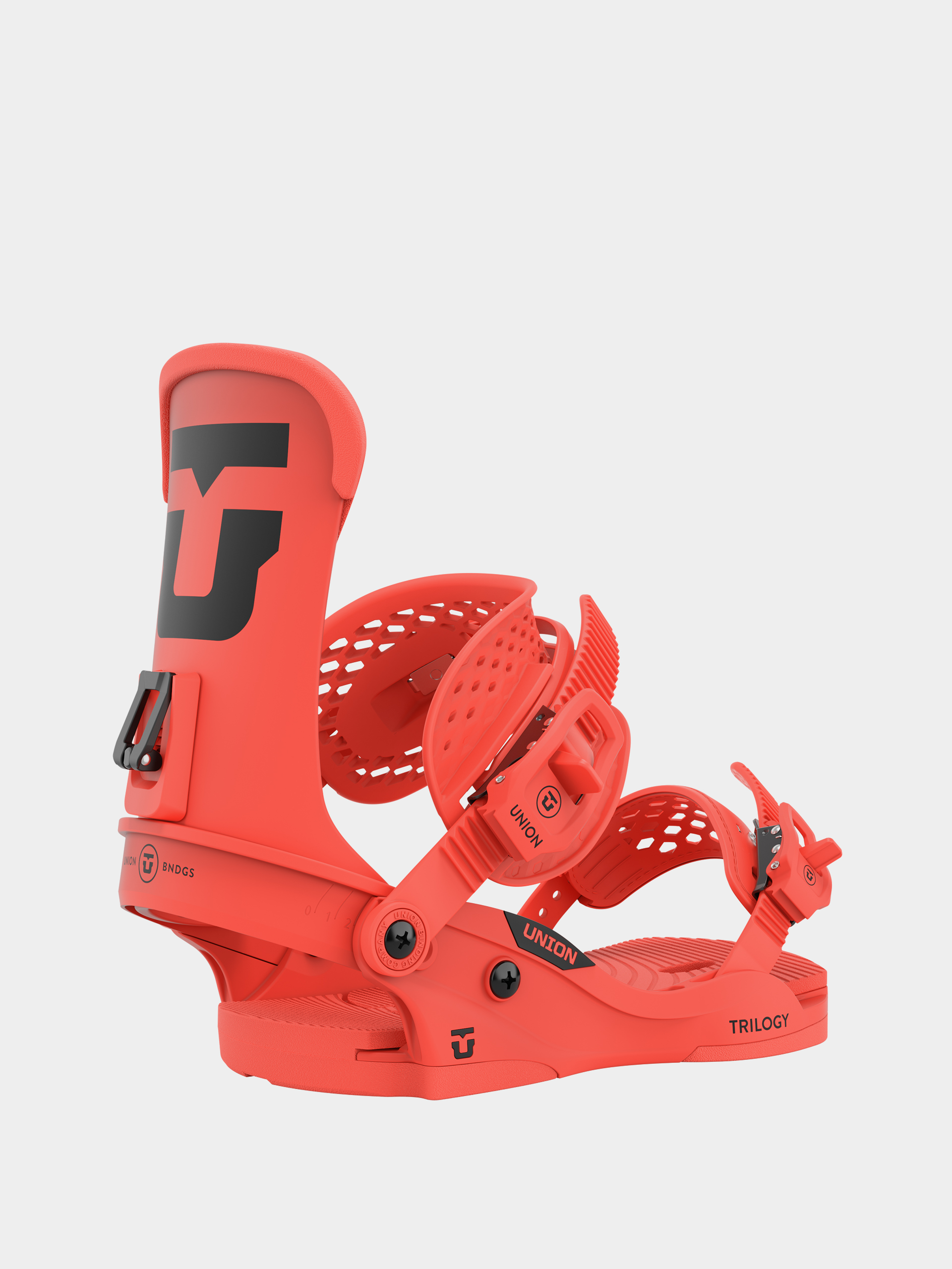 Női Union Trilogy Team Hb Snowboard kötés (coral)