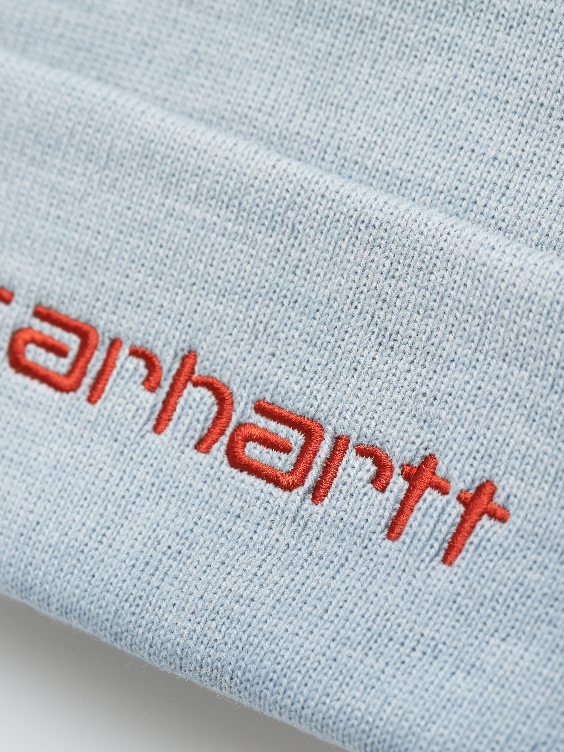 Carhartt WIP Script Sapka (misty sky/brick)