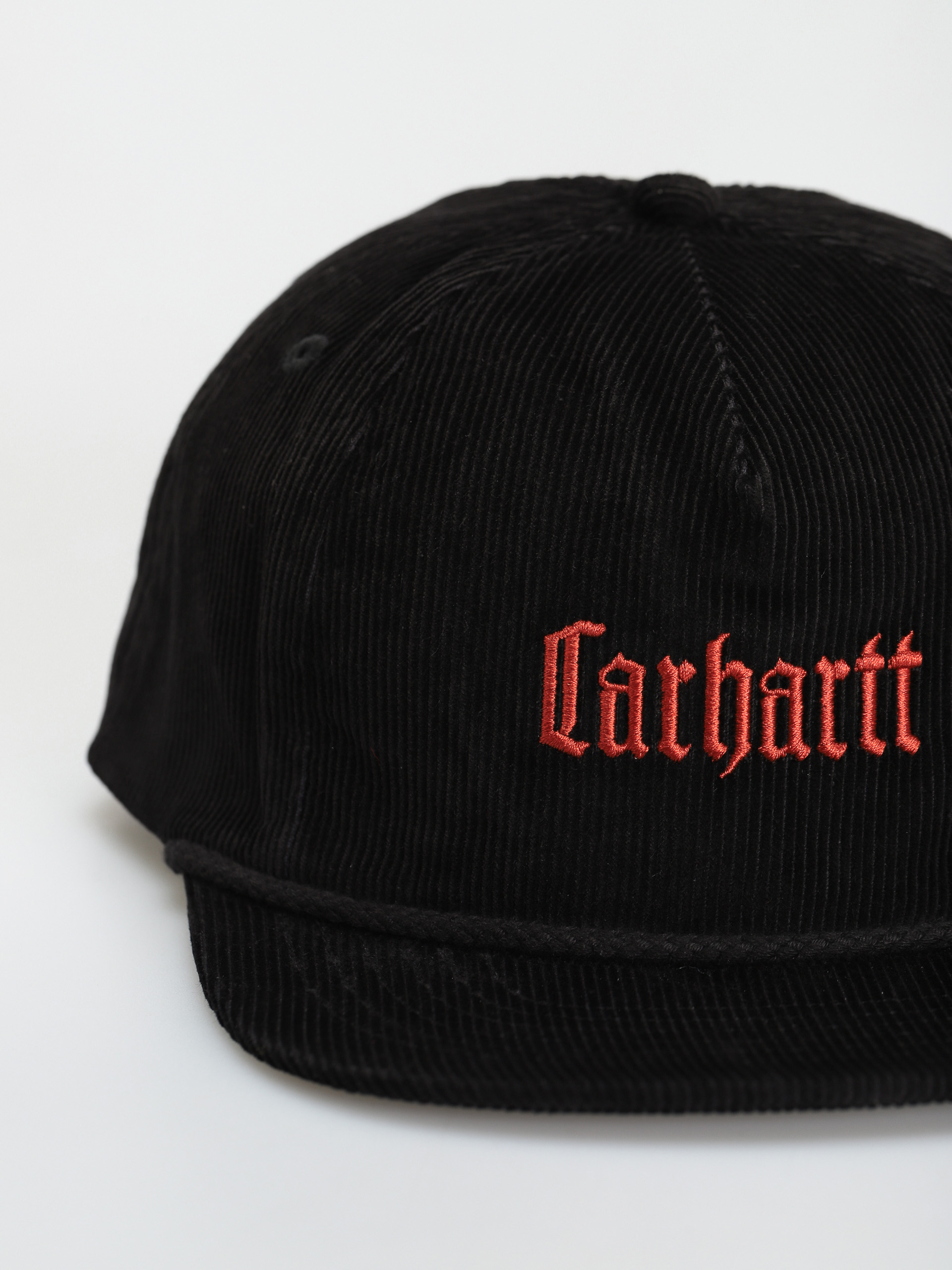 Carhartt WIP Letterman Baseball sapka (black/brick)