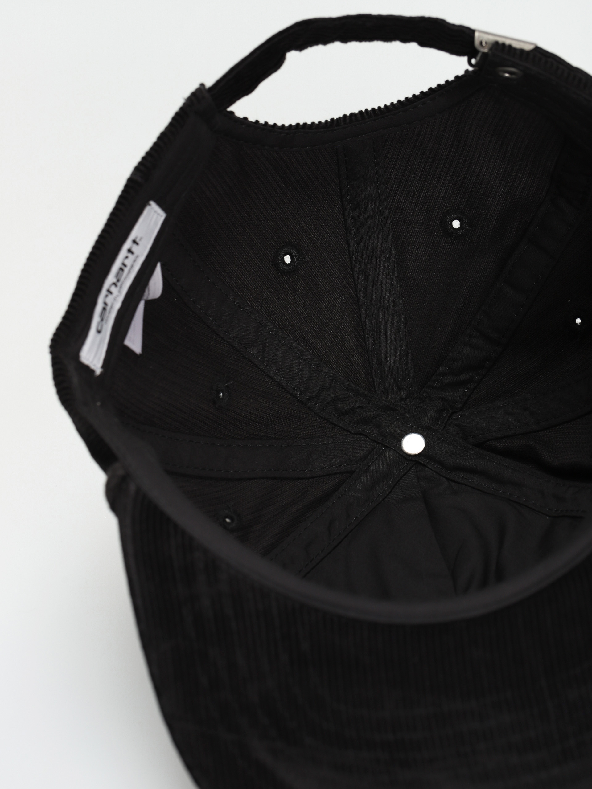 Carhartt WIP Letterman Baseball sapka (black/brick)