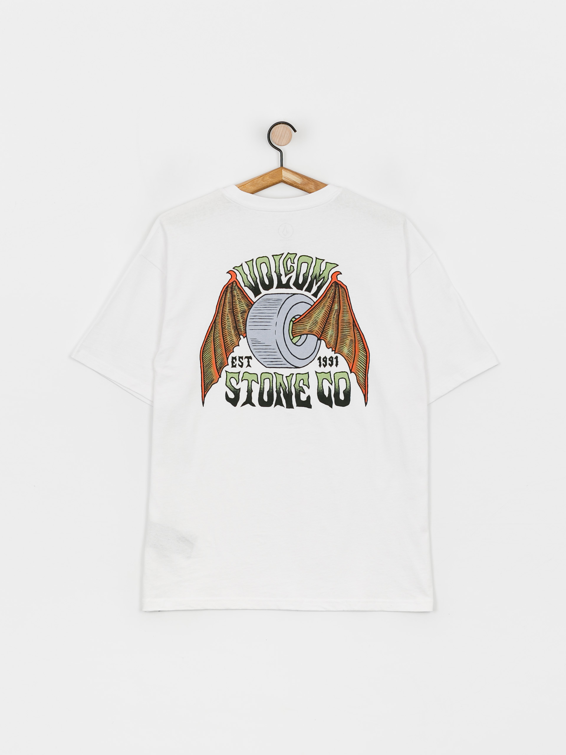 Volcom Hell Wheel Lse póló (white)