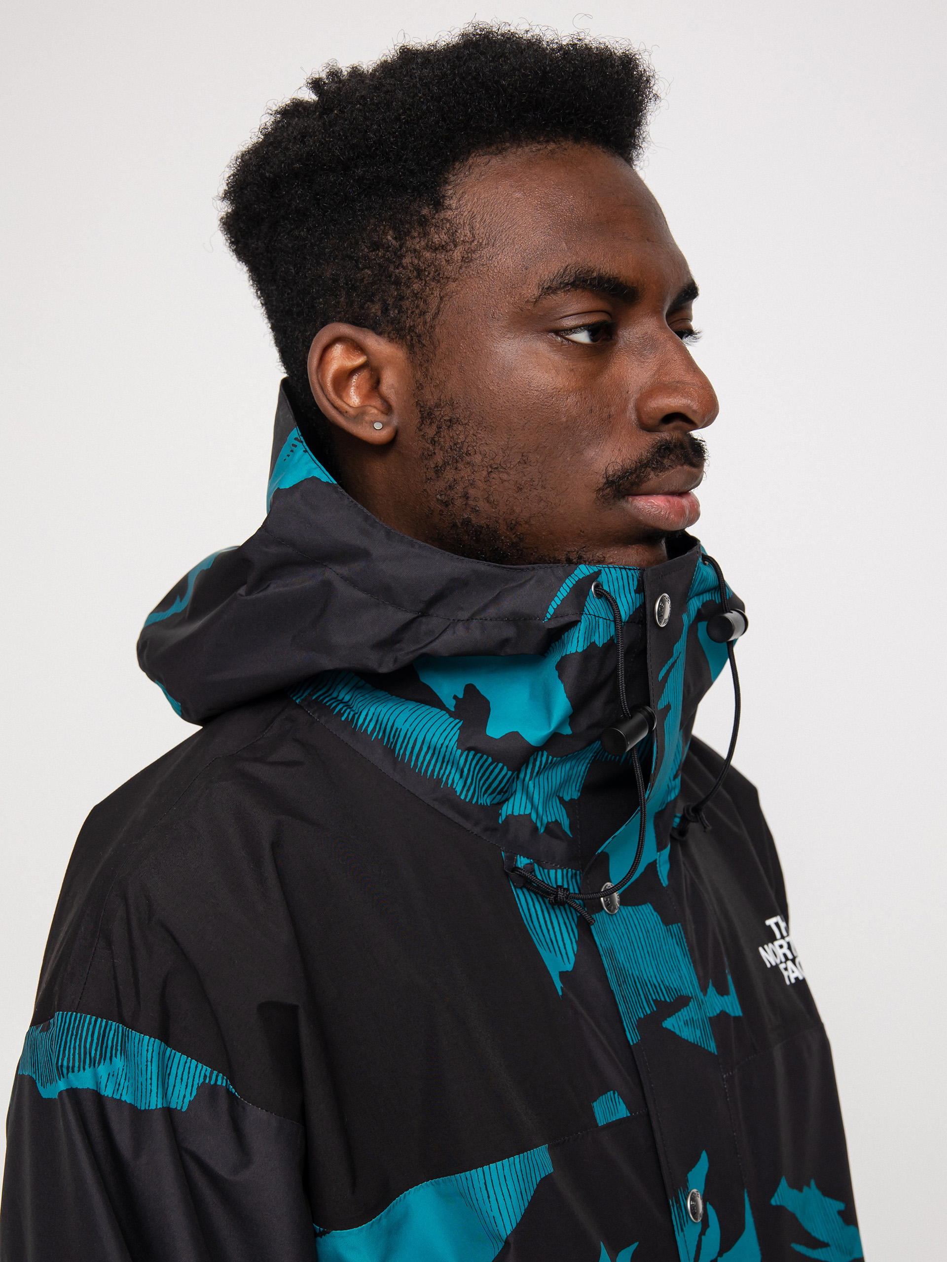 The North Face Printed 86 Retro Mountain Dzseki (harbor blue mountain peak print)