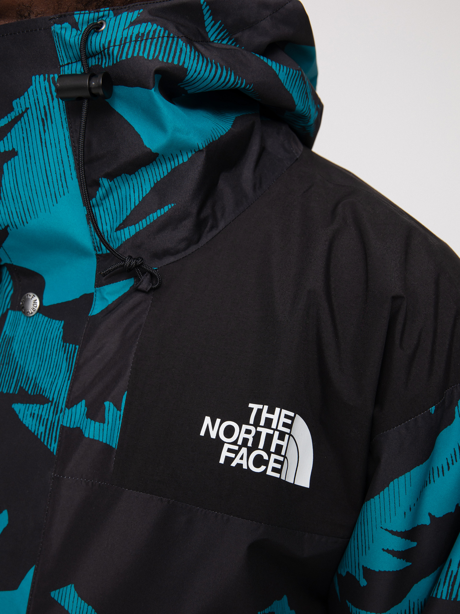 The North Face Printed 86 Retro Mountain Dzseki (harbor blue mountain peak print)
