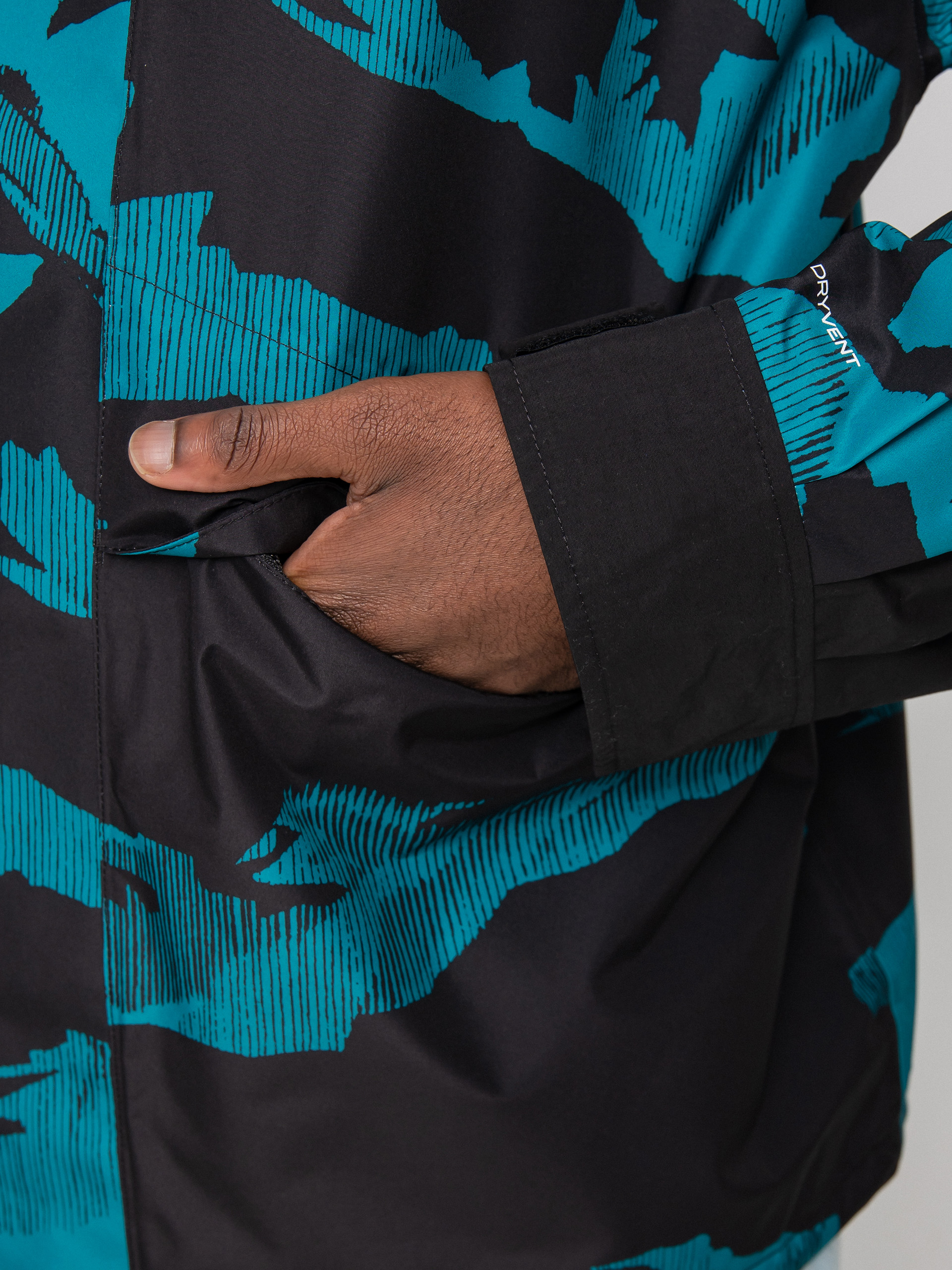 The North Face Printed 86 Retro Mountain Dzseki (harbor blue mountain peak print)