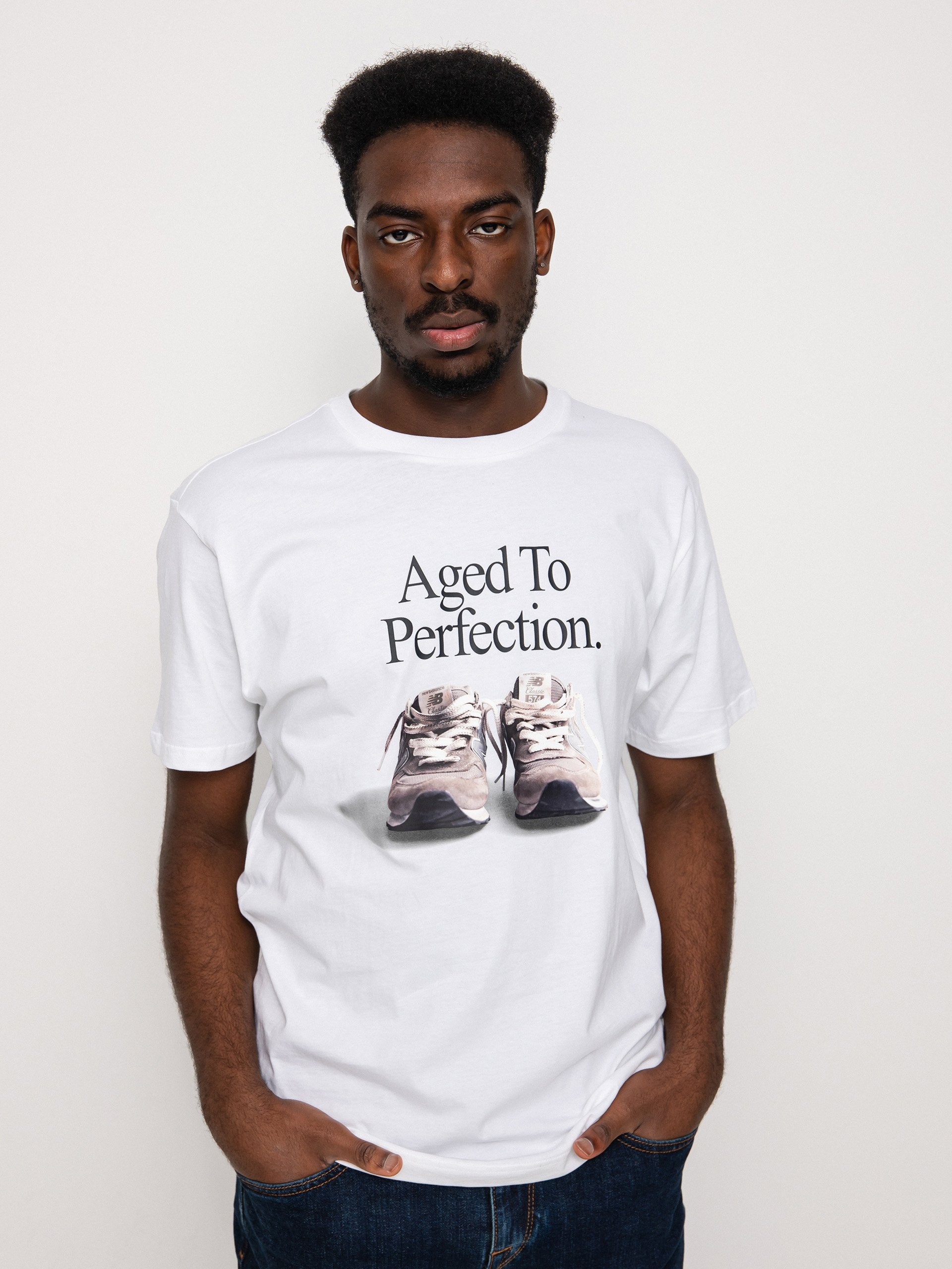 New Balance Athletics Legacies Perfection póló (white)