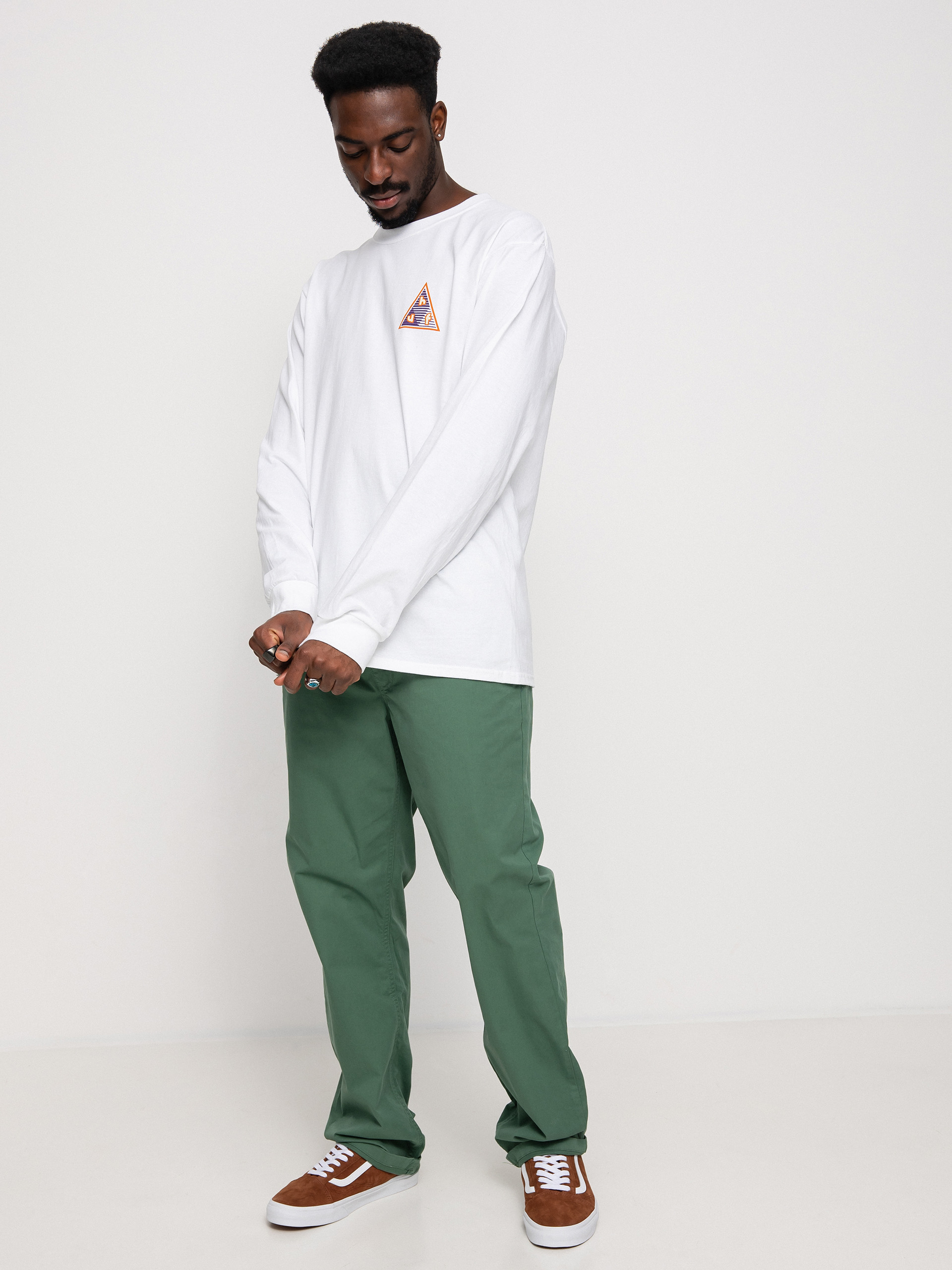 HUF High Adventure Hosszú ujjú felső (white)