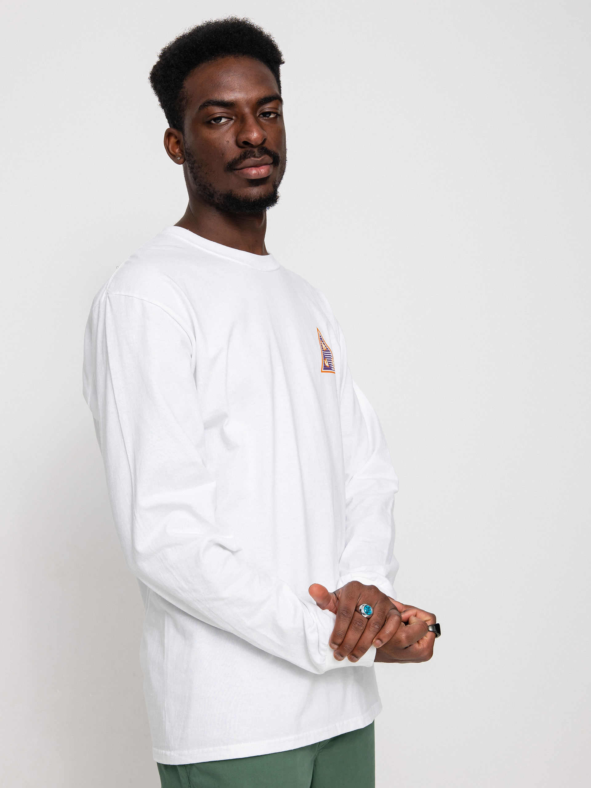 HUF High Adventure Hosszú ujjú felső (white)