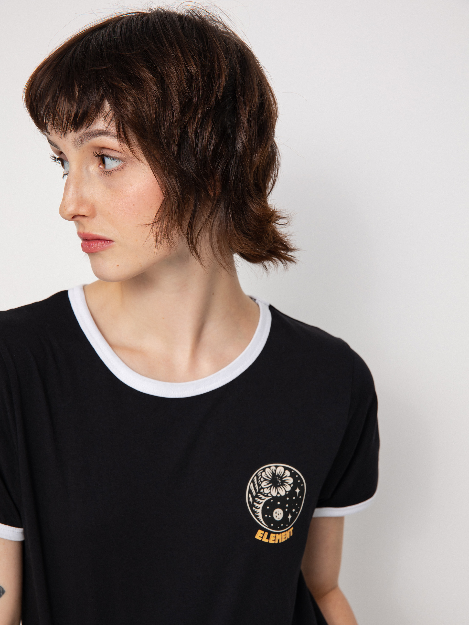 Element Balance póló Wmn (flint black)