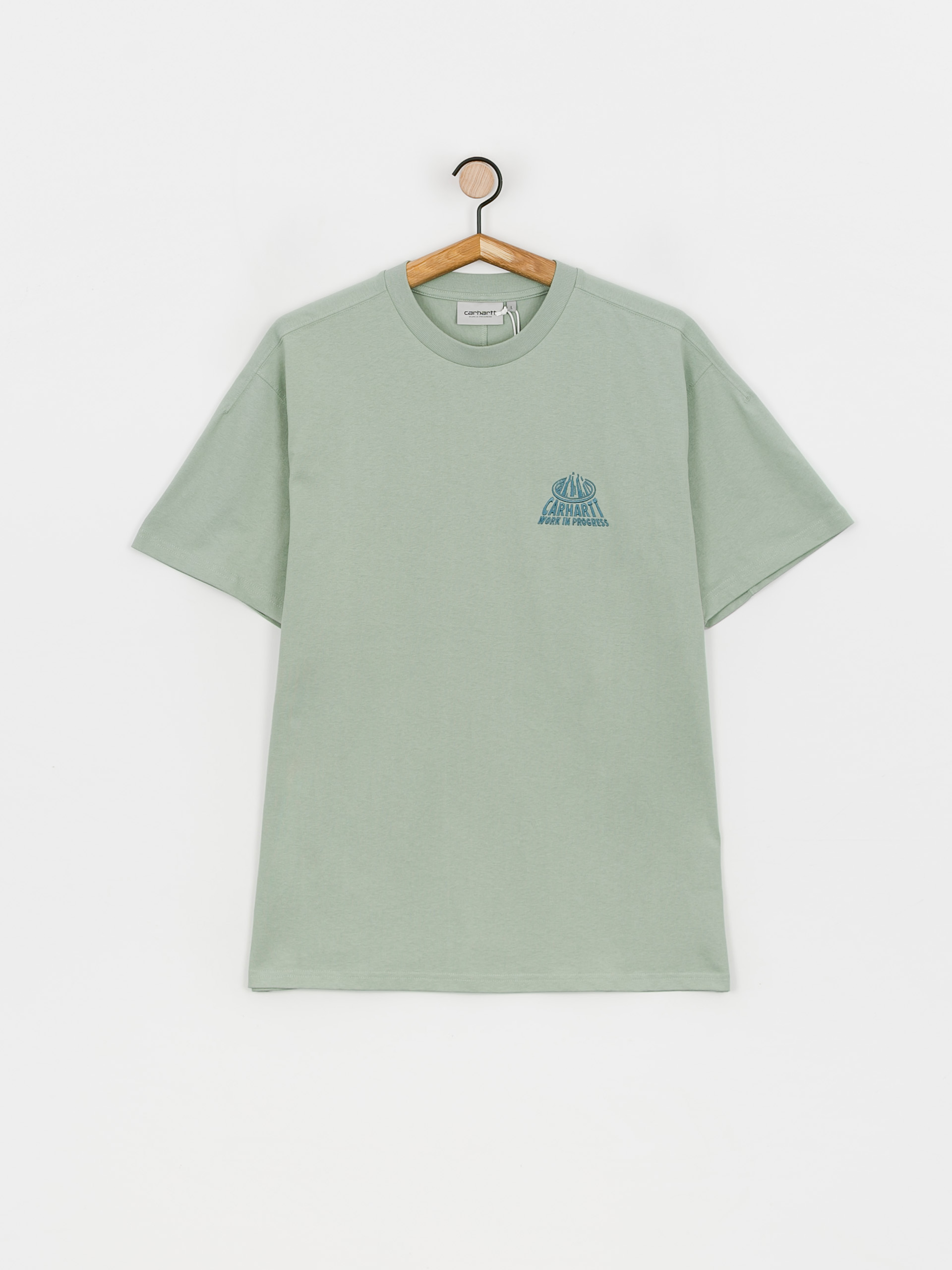 Carhartt WIP City póló (misty sage/deep teal)