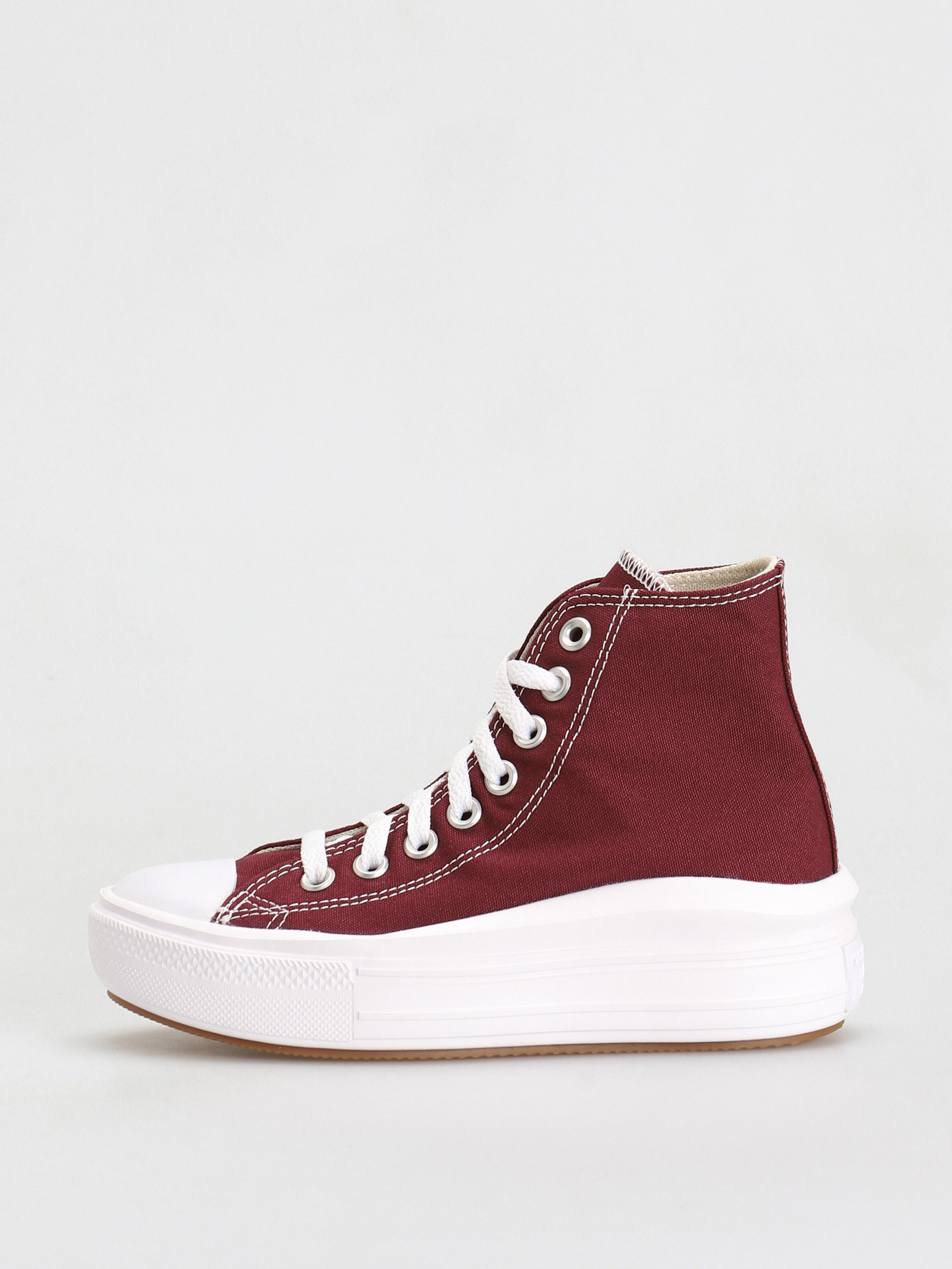 Converse Chuck Taylor All Star Move Hi Cipők Wmn (dark beetroot/white/white)
