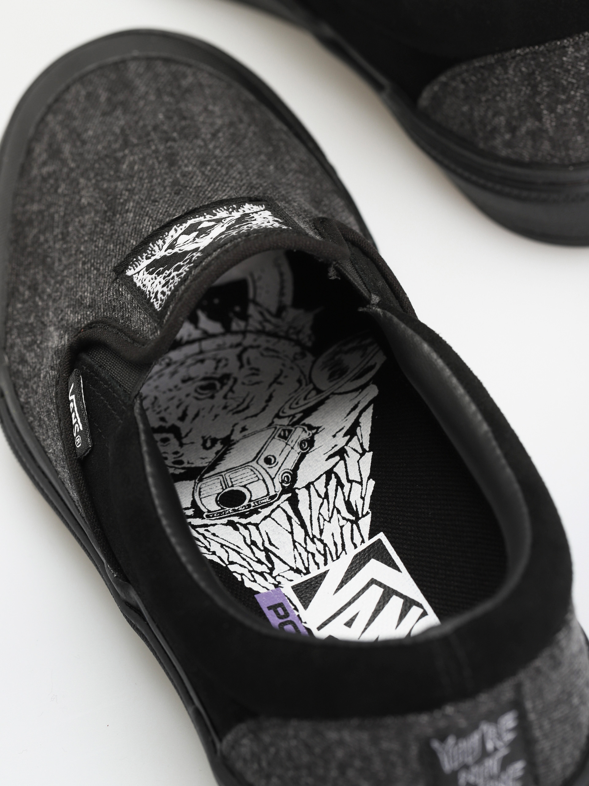 Vans X Fast And Loose Bmx Slip On Cipők (black)