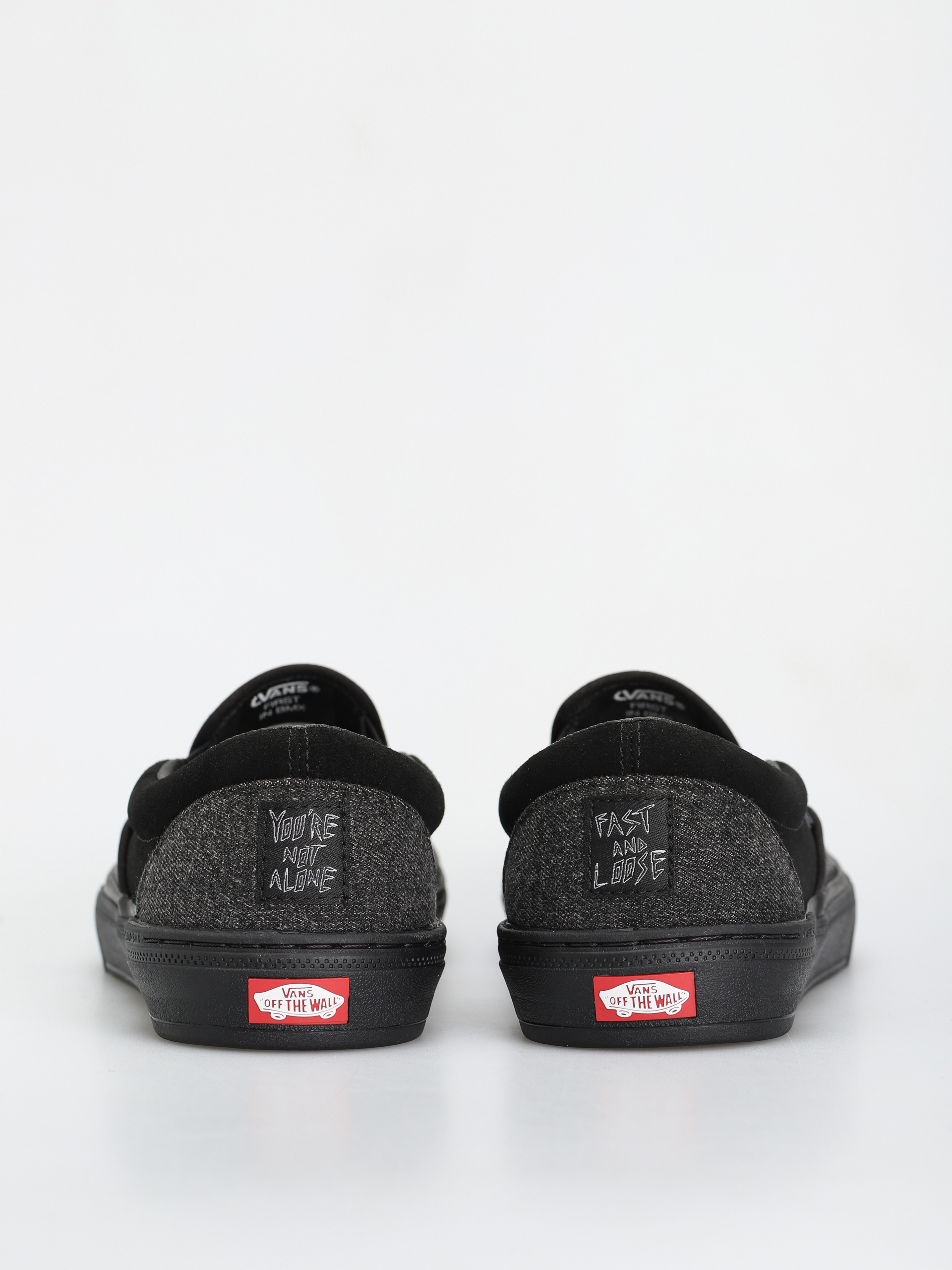 Vans X Fast And Loose Bmx Slip On Cipők (black)