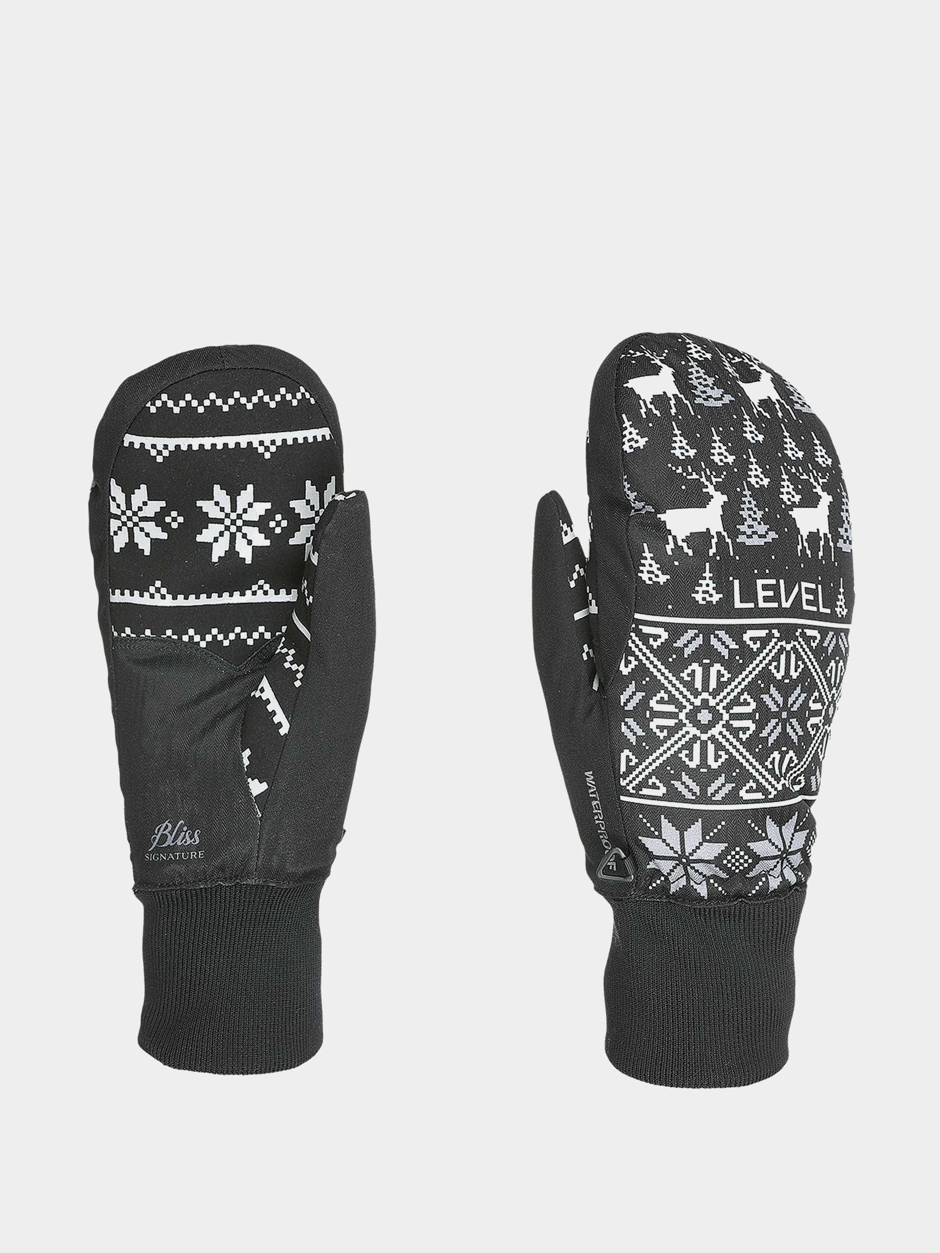 Level Coral Mitt Kesztyű Wmn (ninja black)