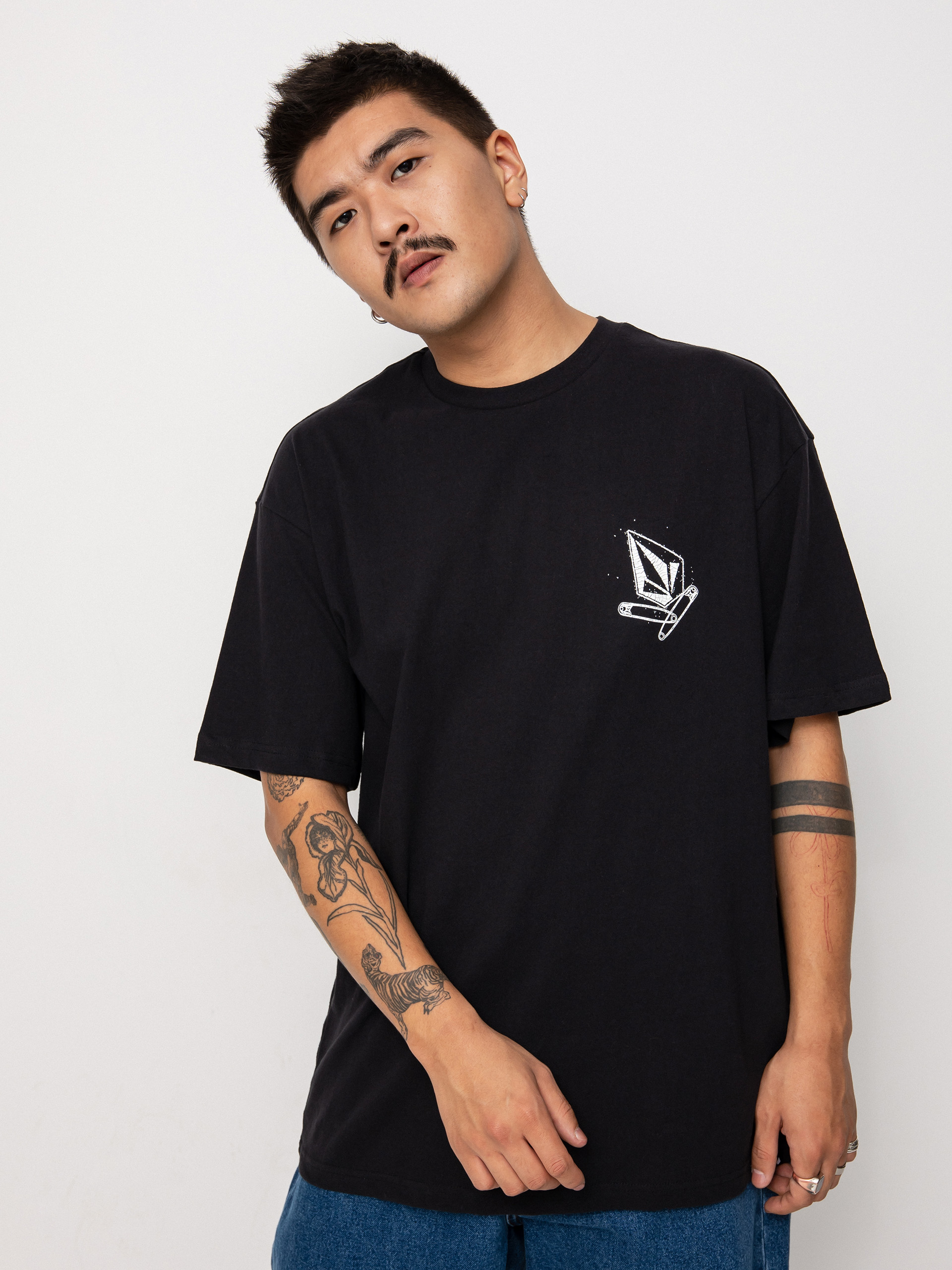 Volcom Safetytee Lse póló (black)