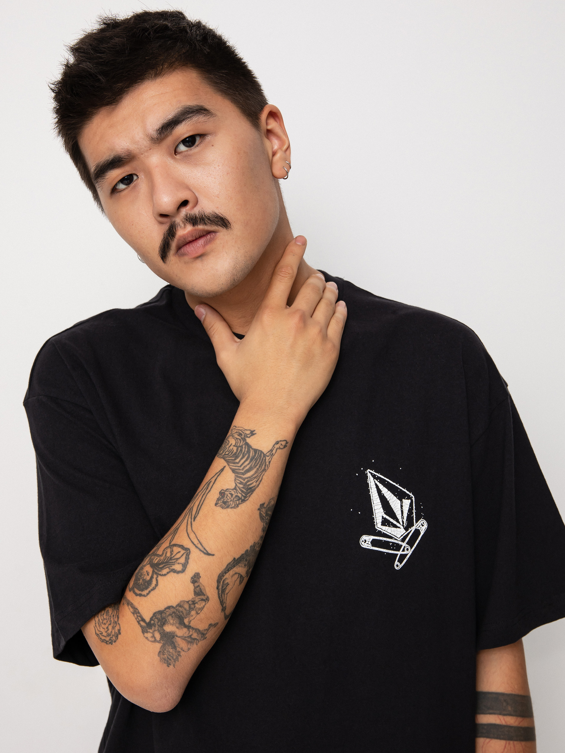 Volcom Safetytee Lse póló (black)