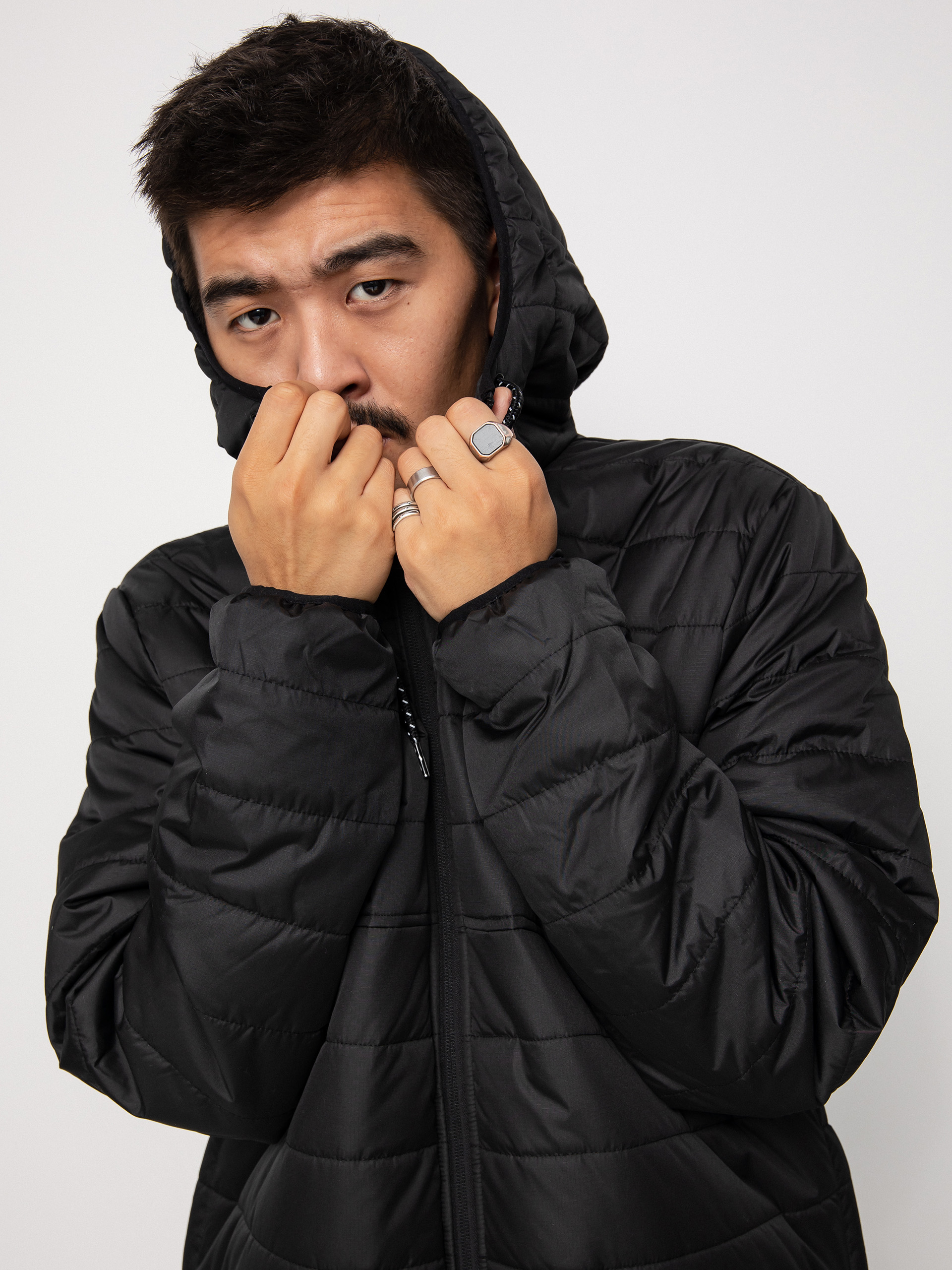 Element Alder Puff Fundament Dzseki (flint black)