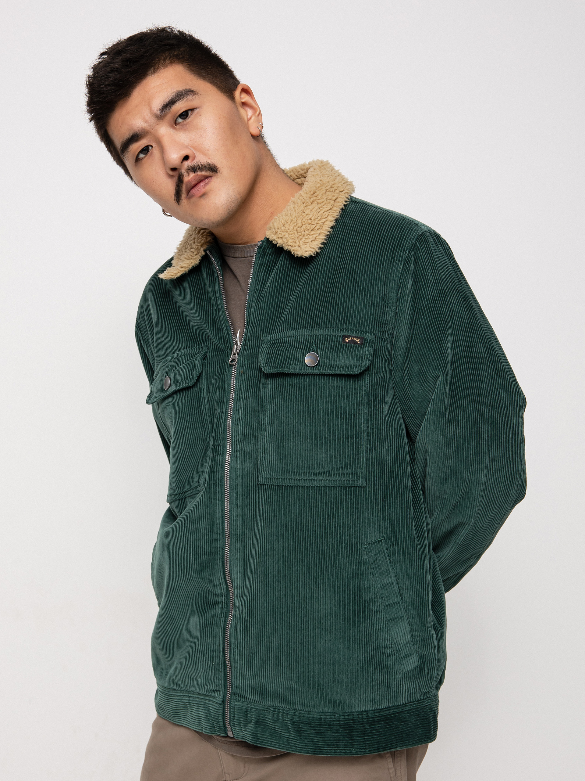 Billabong Barlow Sherpa Cord Dzseki (cypres)