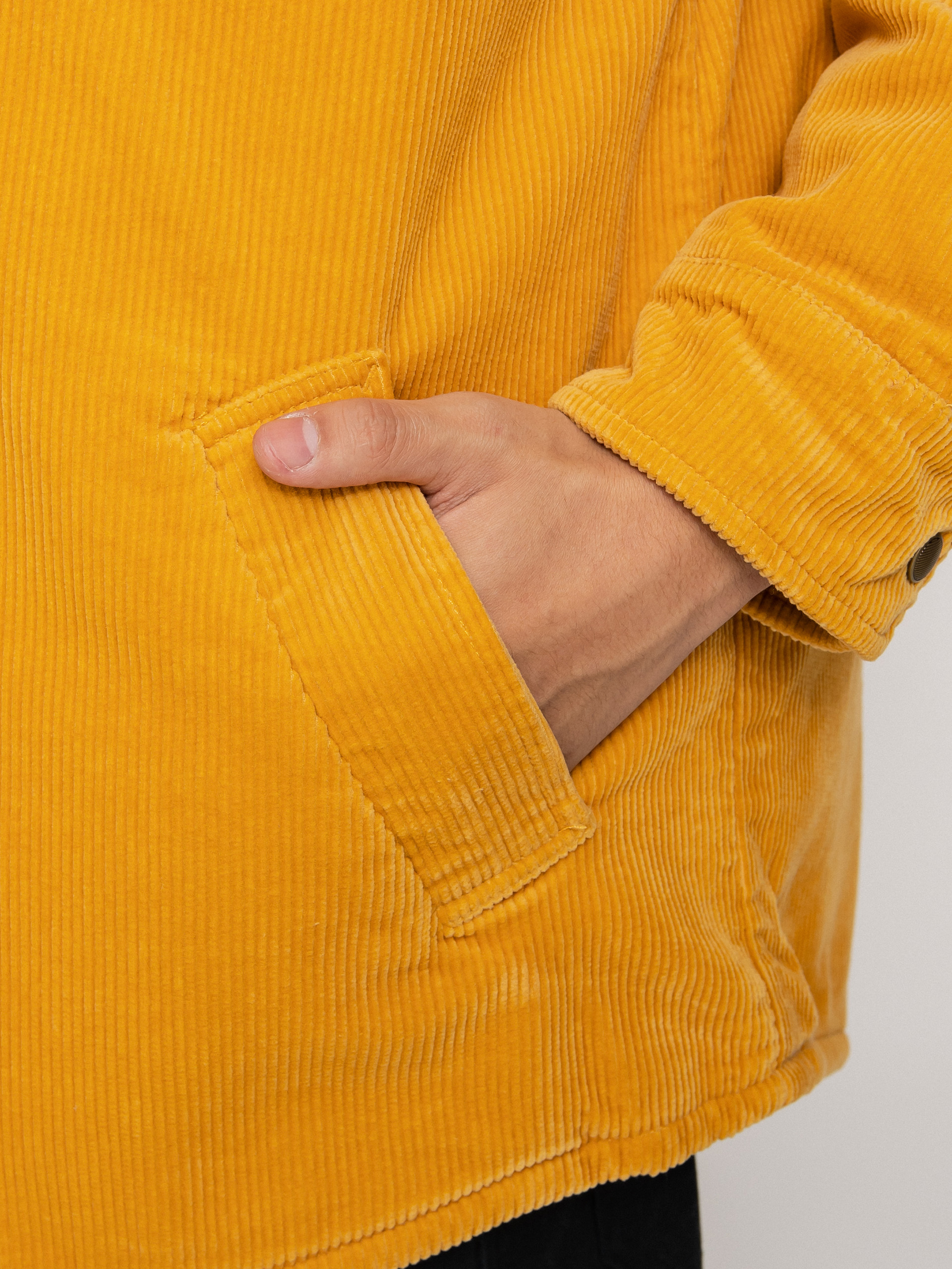 Brixton Durham Sherpa Lined Dzseki (bright gold)