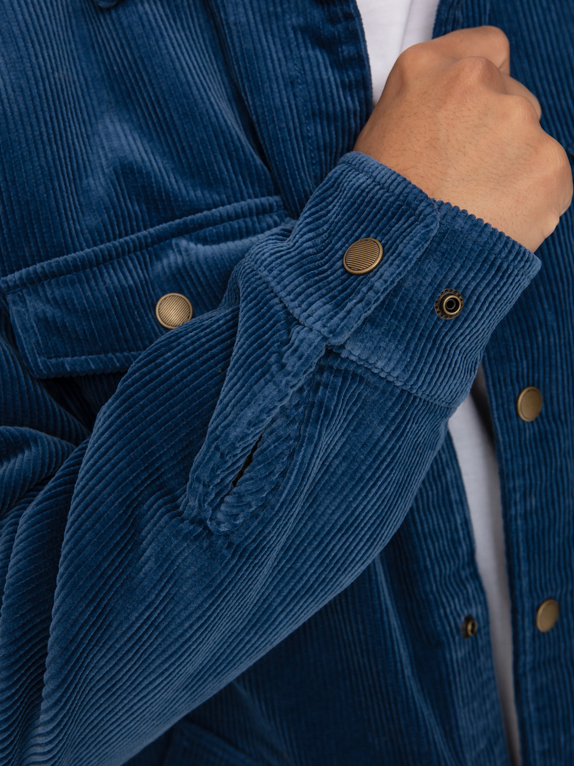 Brixton Durham Sherpa Lined Dzseki (joe blue)