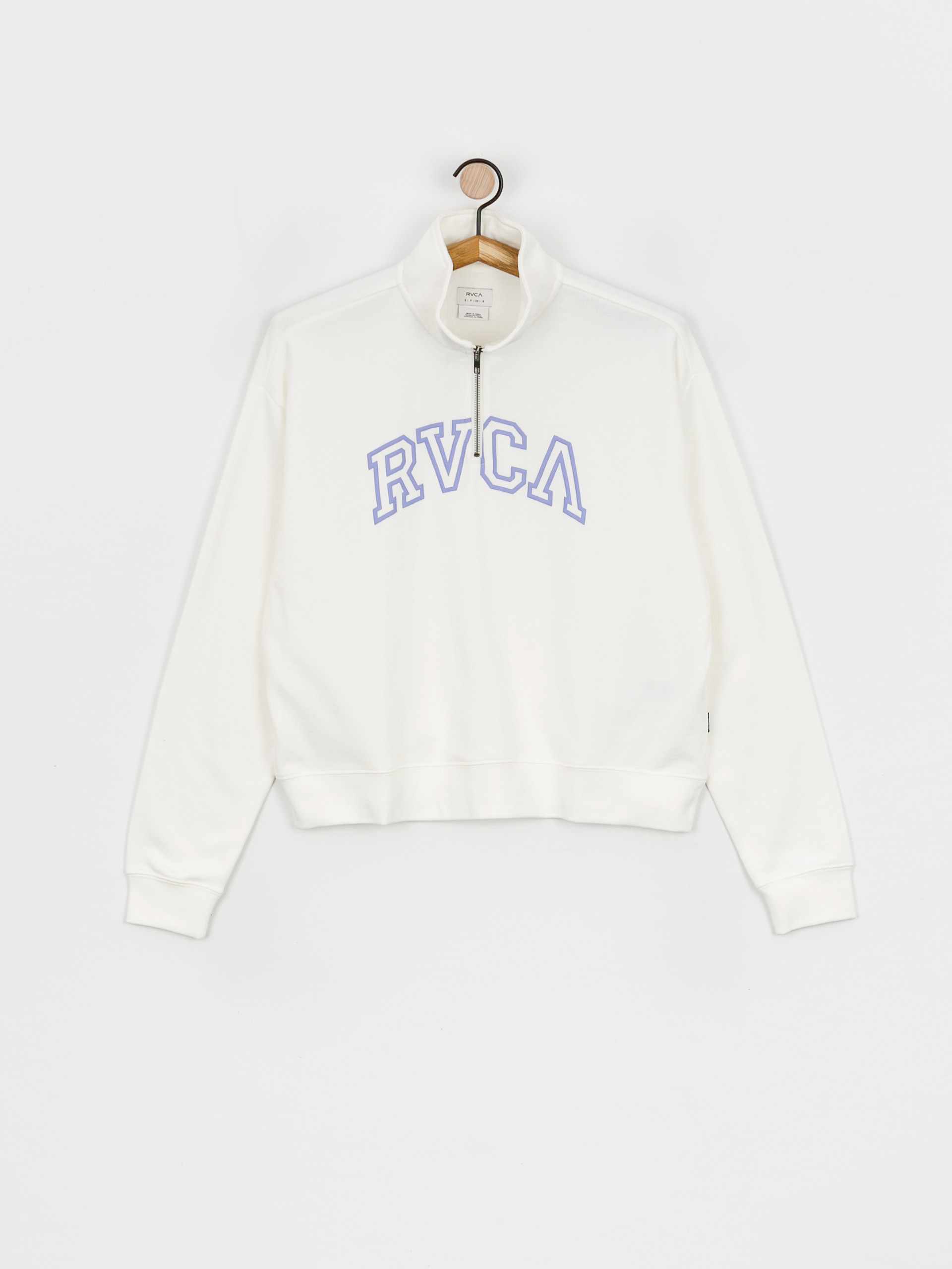 RVCA Arched HD Kapucnis pulóver Wmn (vintage white)