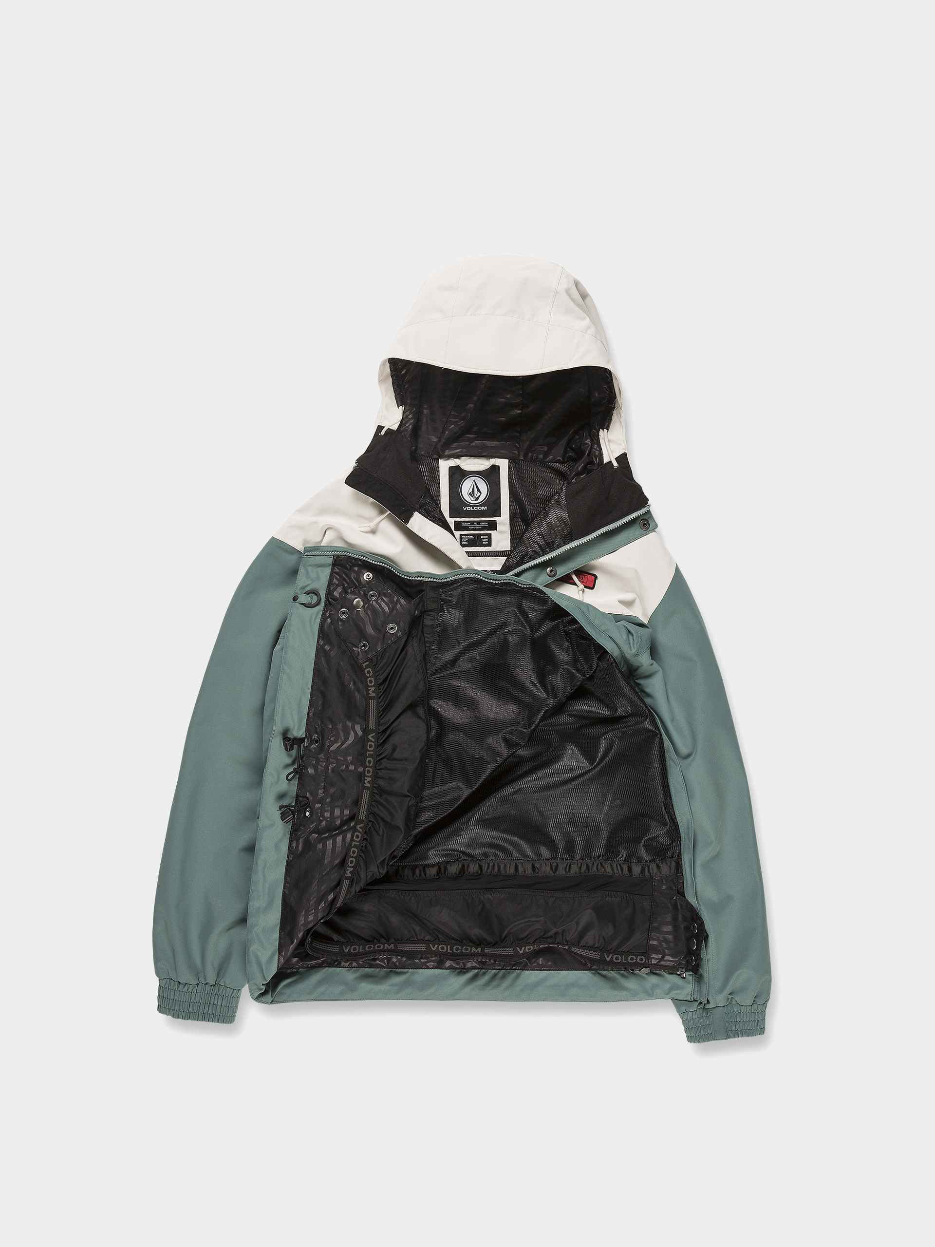 Férfi Volcom Longo Pullover Snowboard dzseki (sage)