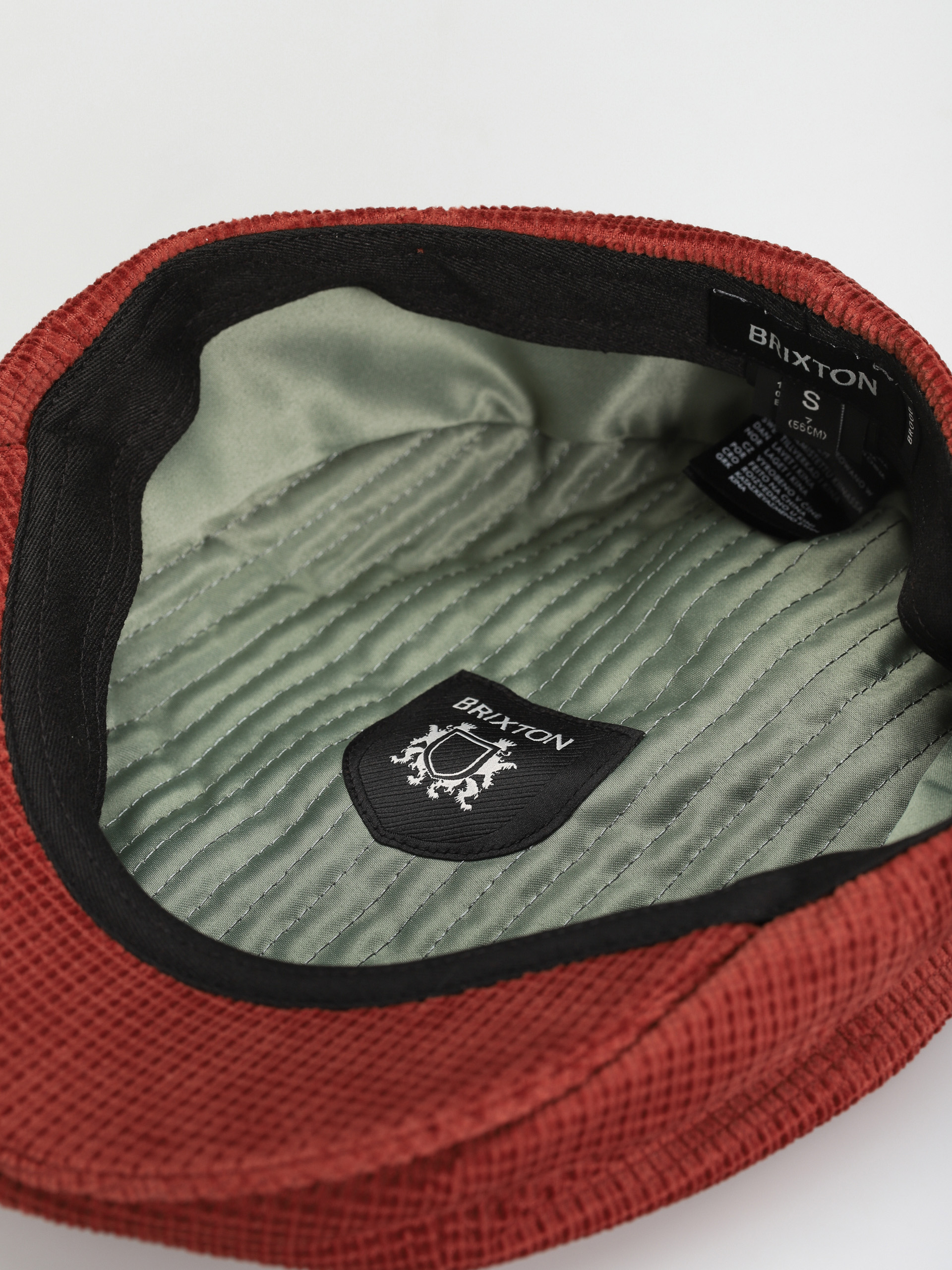 Brixton Brood Snap Cap Flat cap (burnt henna)