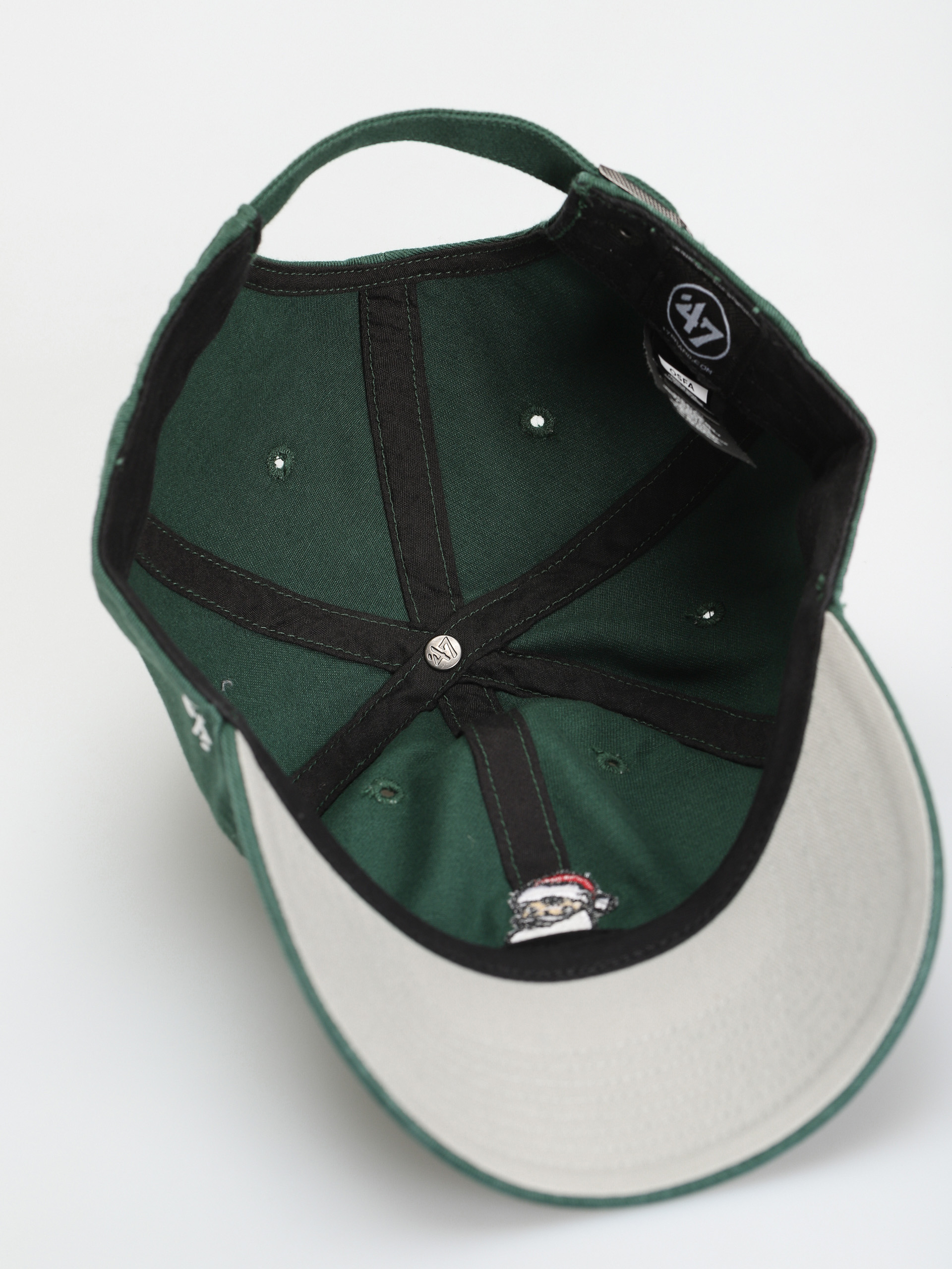 47 Brand Holiday Base Runner Santa Claus 47 Clean Up Baseball sapka (dark green)