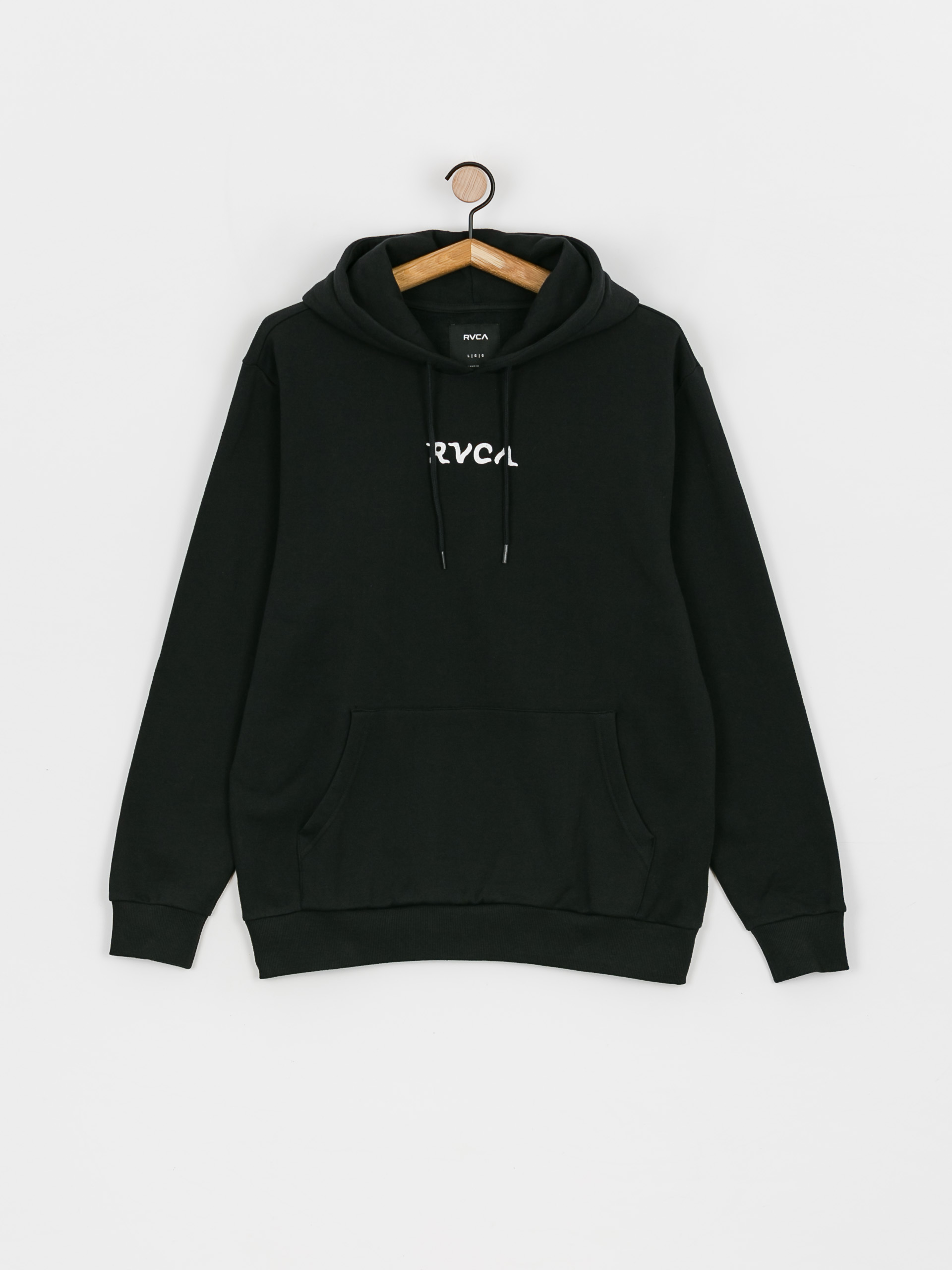 RVCA Final Trip HD Kapucnis pulóver (black)