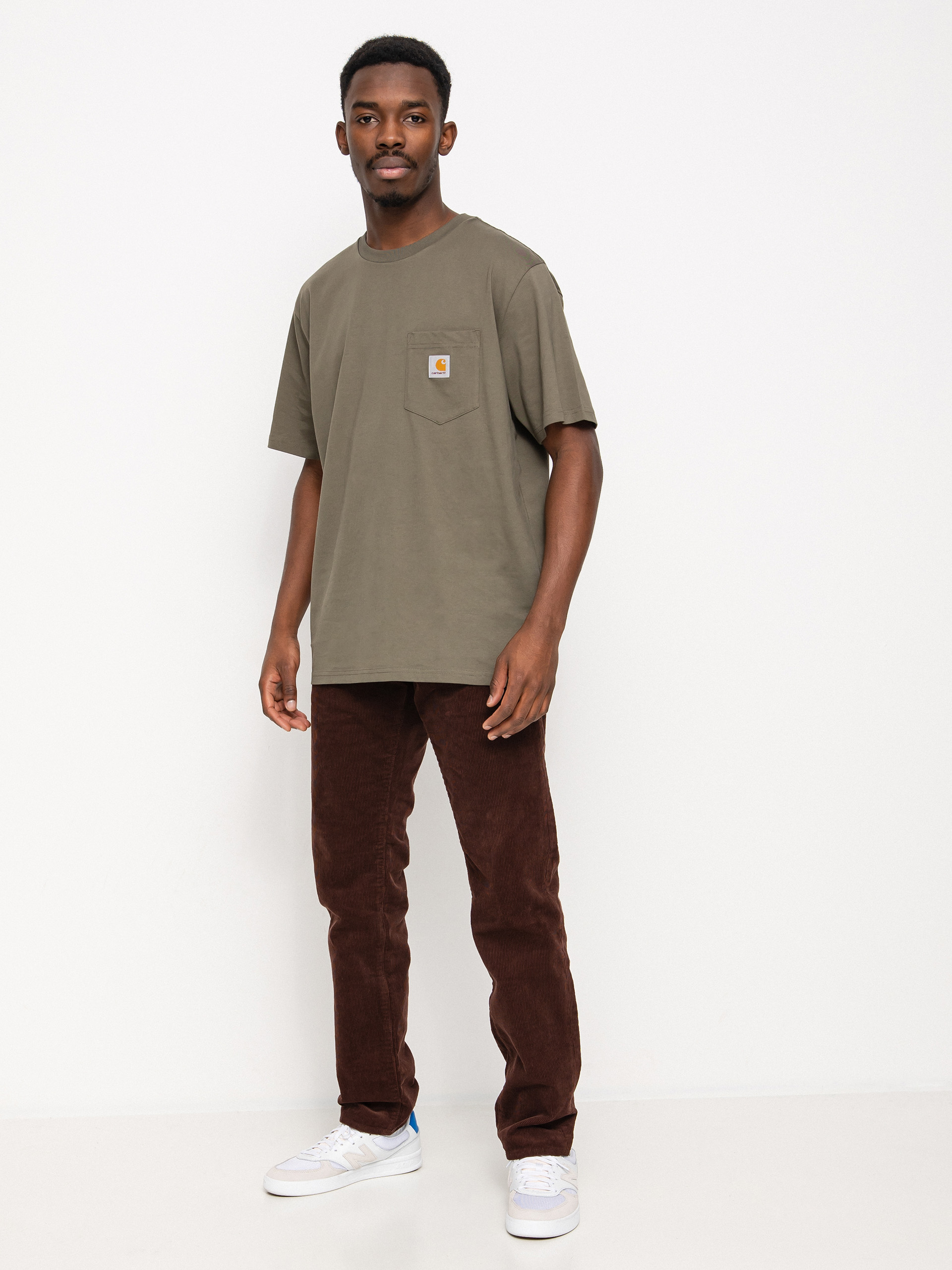Carhartt WIP Pocket póló (seaweed)