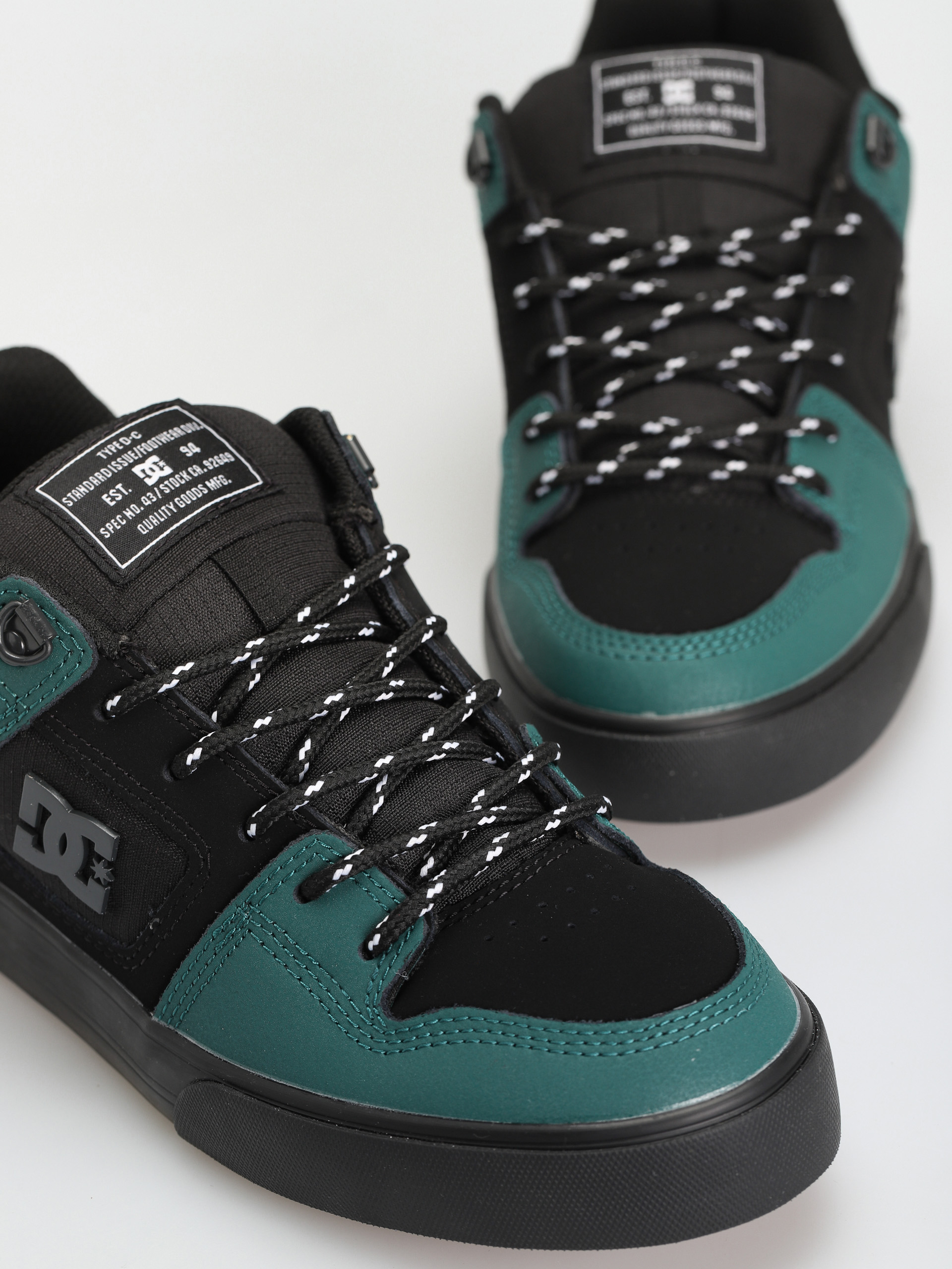 DC Pure Wnt Cipők (black/green/black)