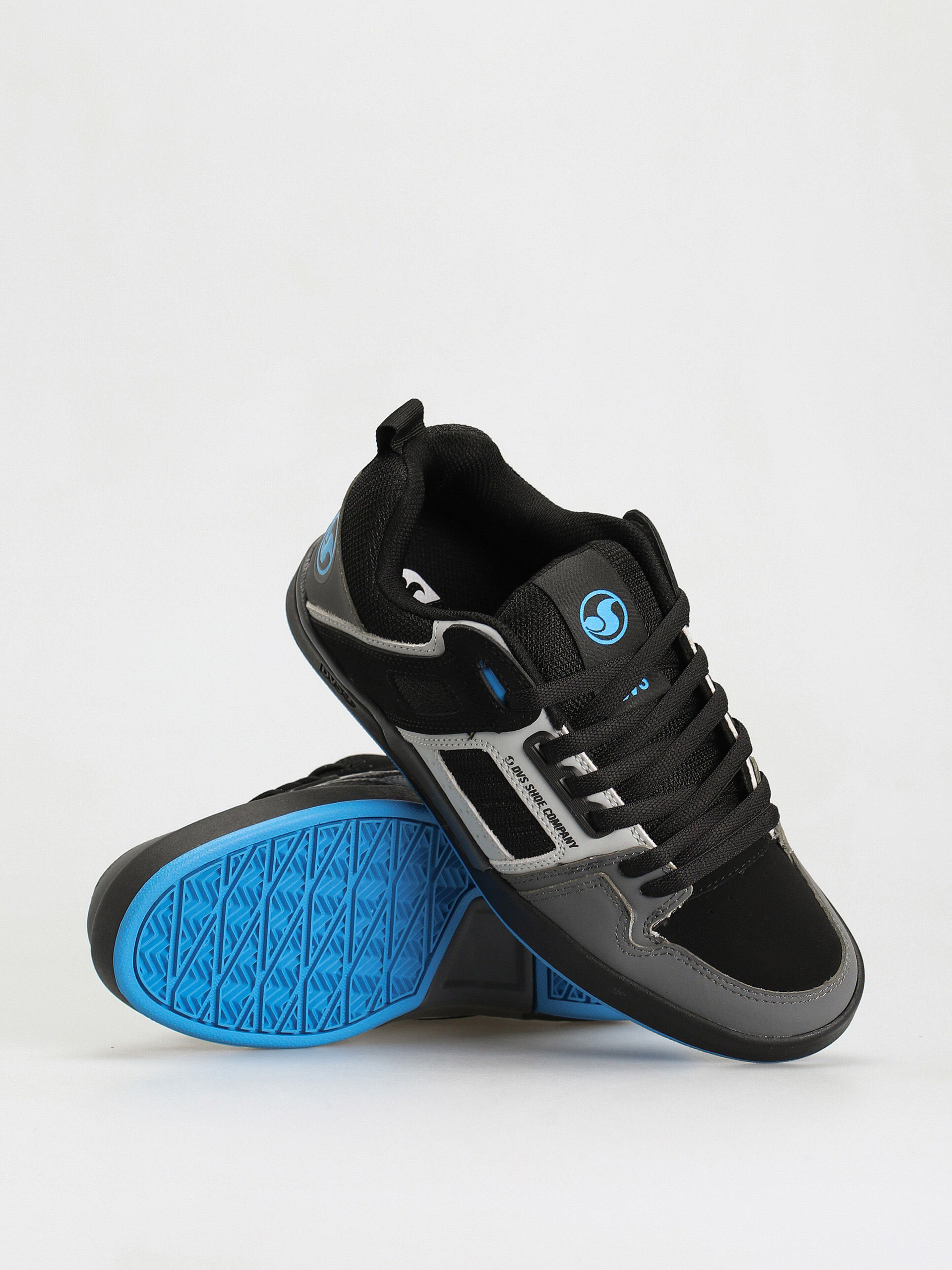 DVS Comanche 2.0+ Cipők (charcoal black blue nubuck)