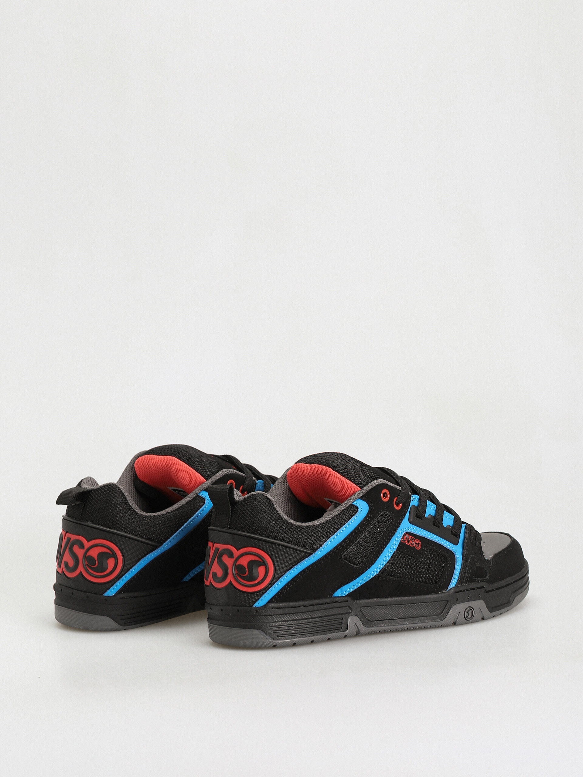 DVS Comanche Cipők (black blue red nubuck)