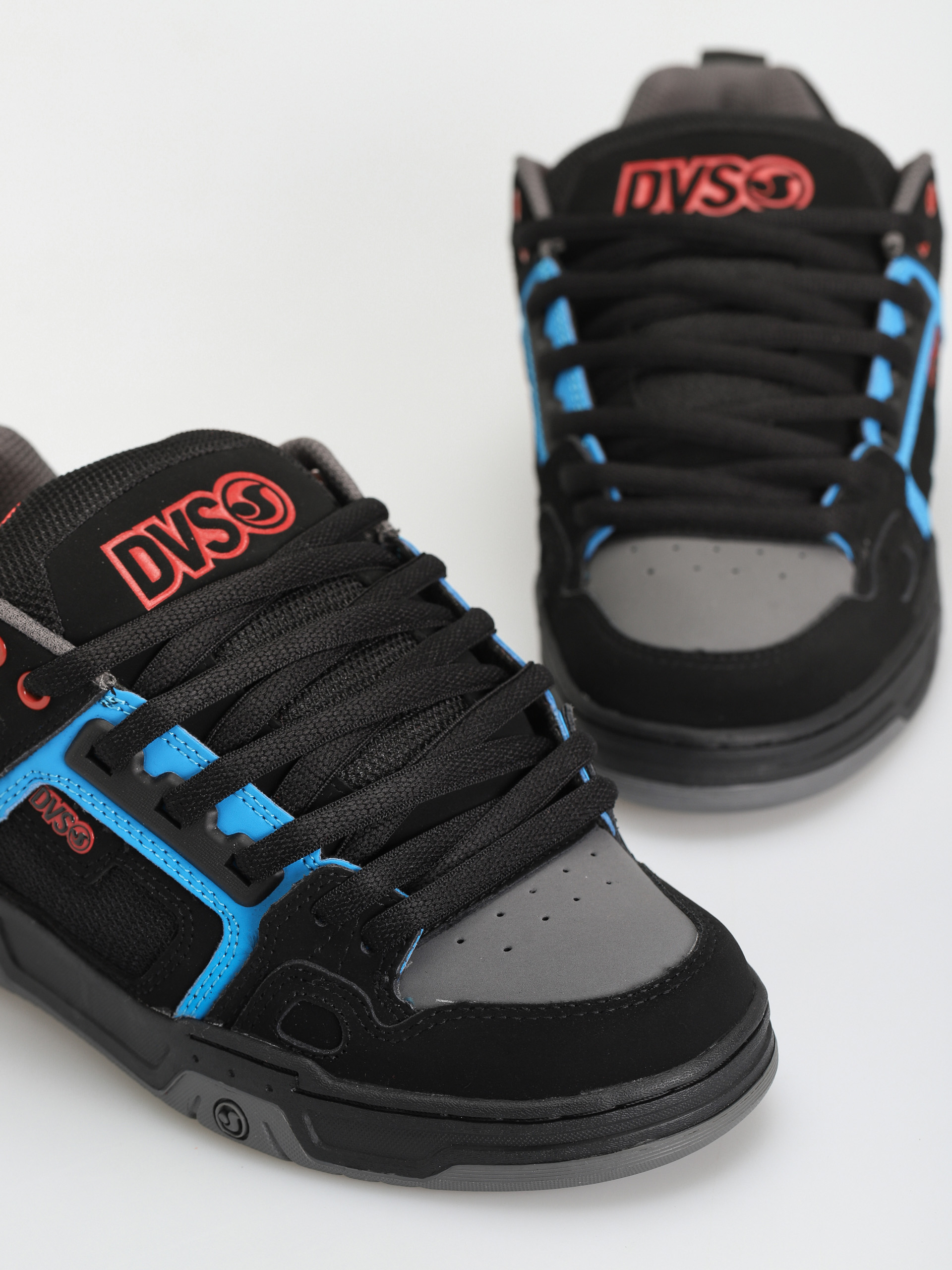 DVS Comanche Cipők (black blue red nubuck)