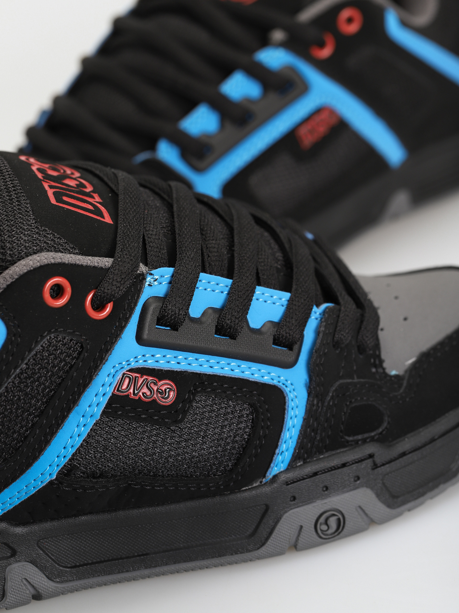 DVS Comanche Cipők (black blue red nubuck)