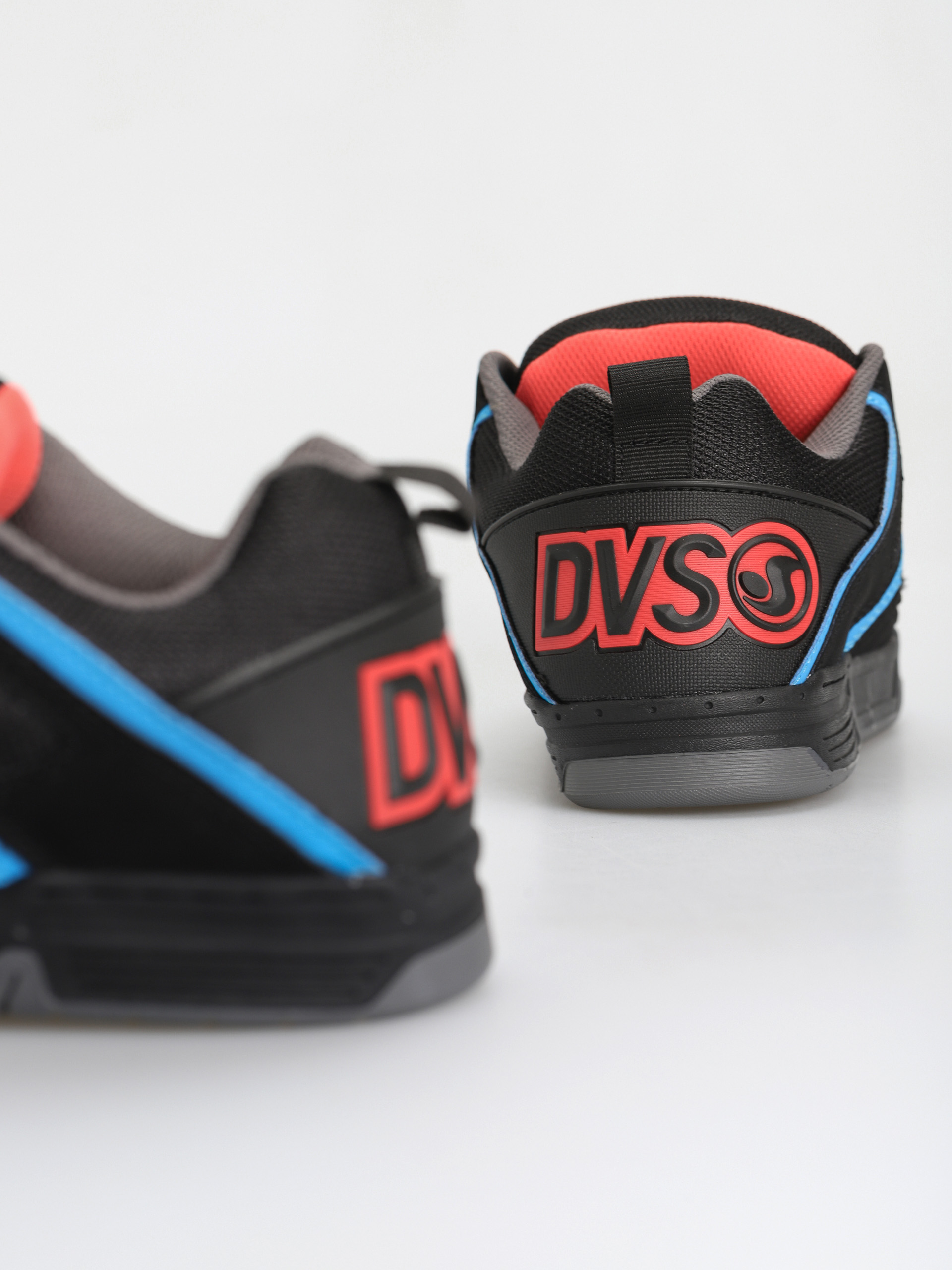 DVS Comanche Cipők (black blue red nubuck)