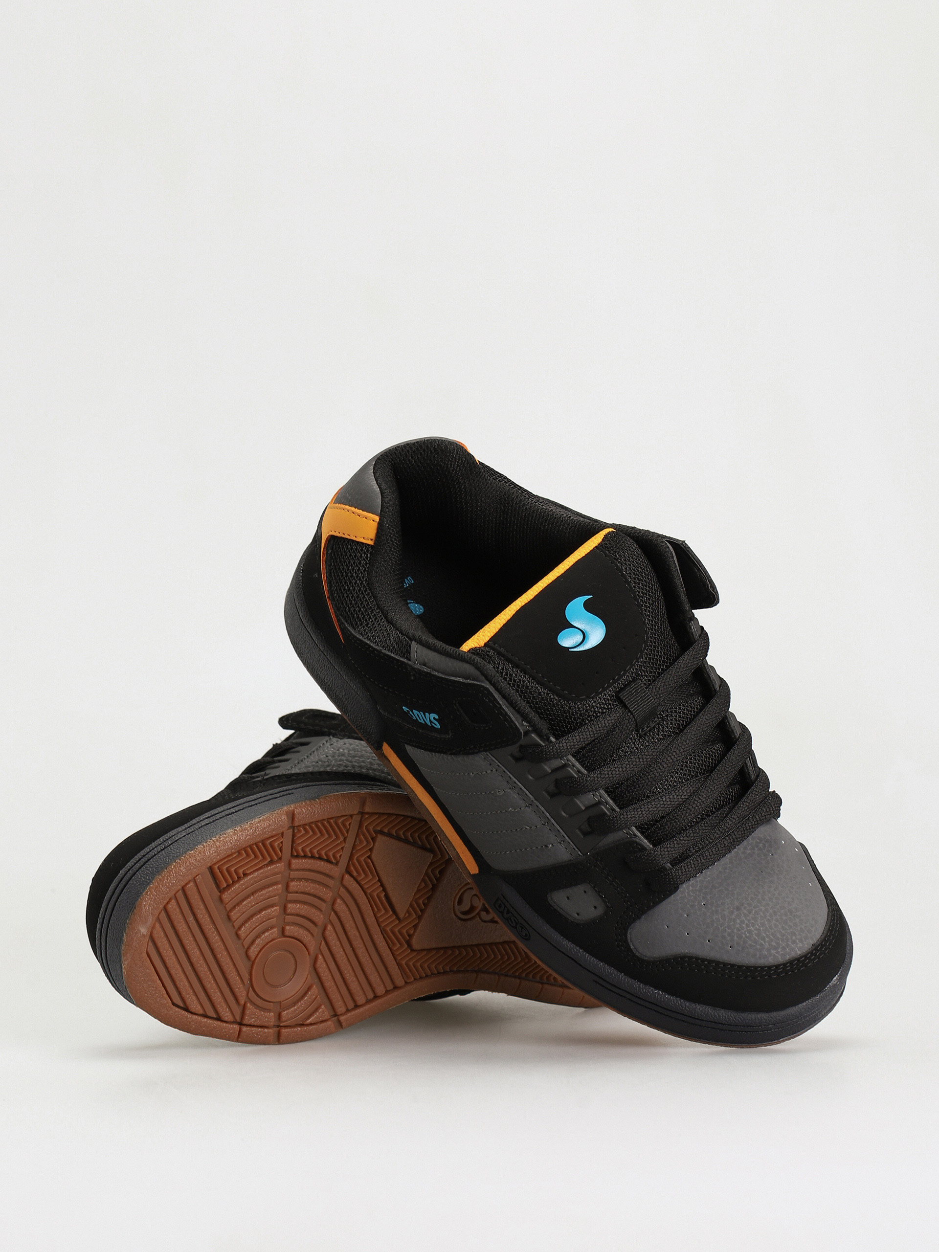 DVS Celsius Cipők (black orange blue nubuck)