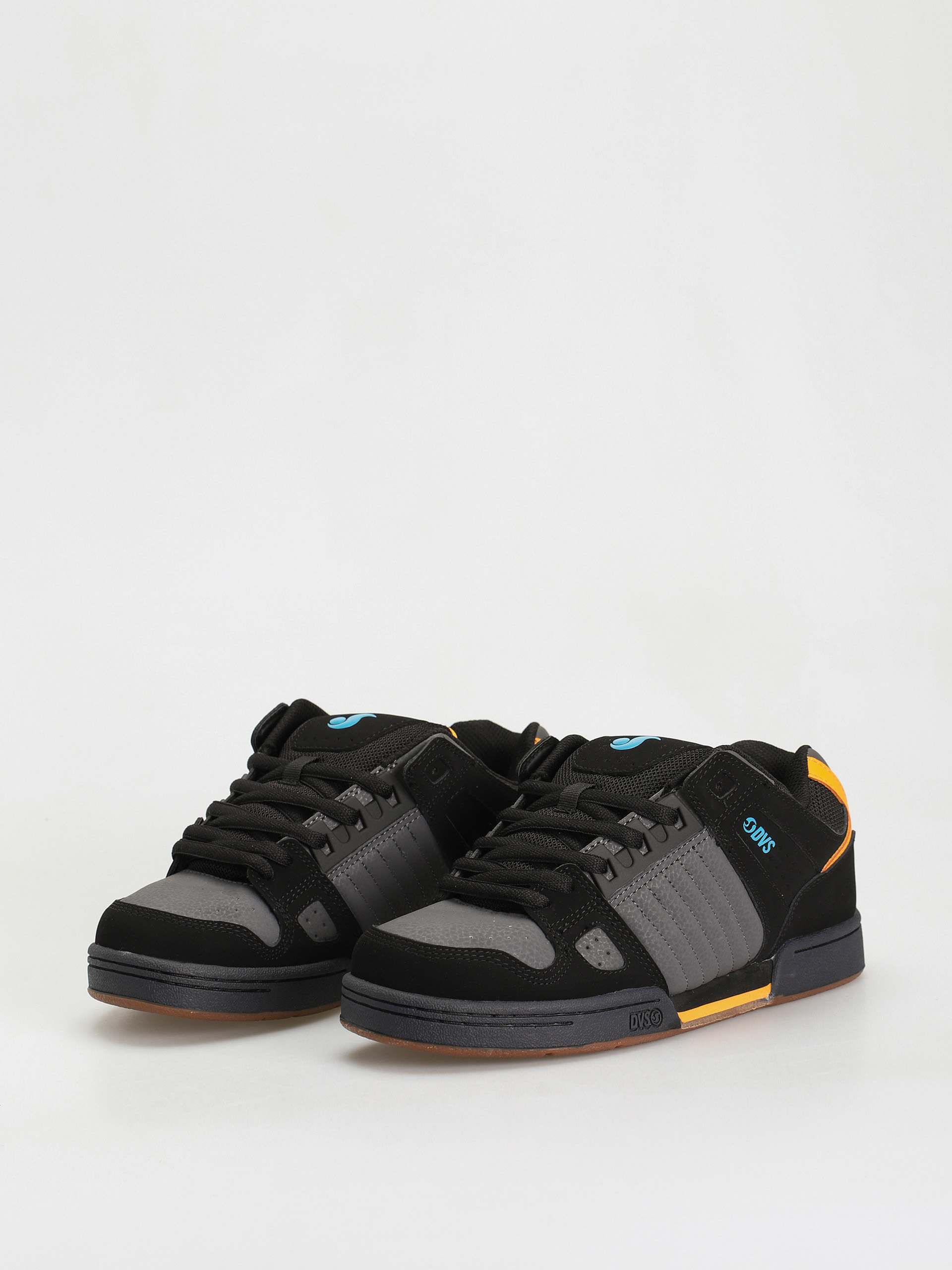 DVS Celsius Cipők (black orange blue nubuck)