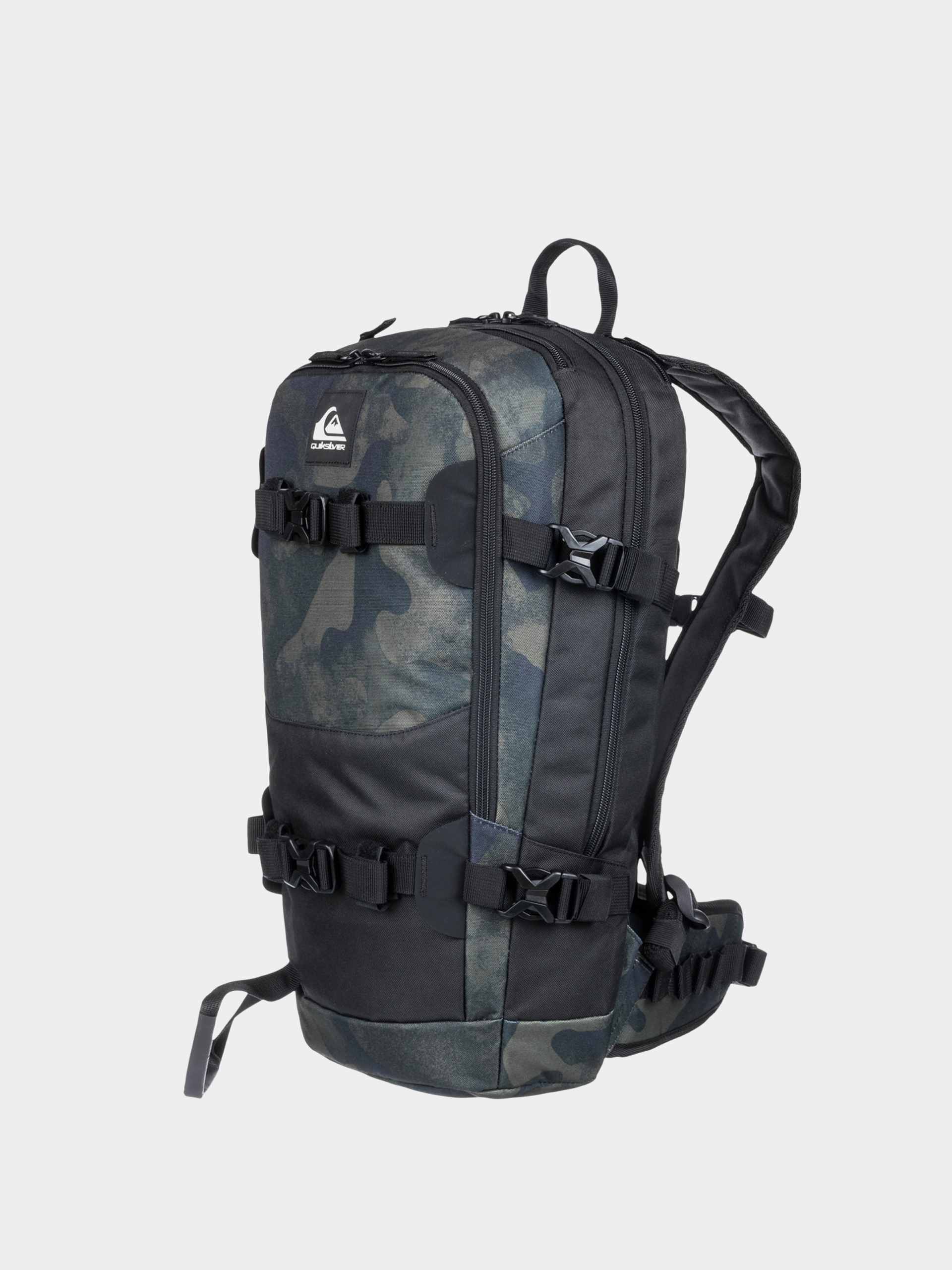 Quiksilver Oxydized 16L Hátizsák (true black fade out camo)