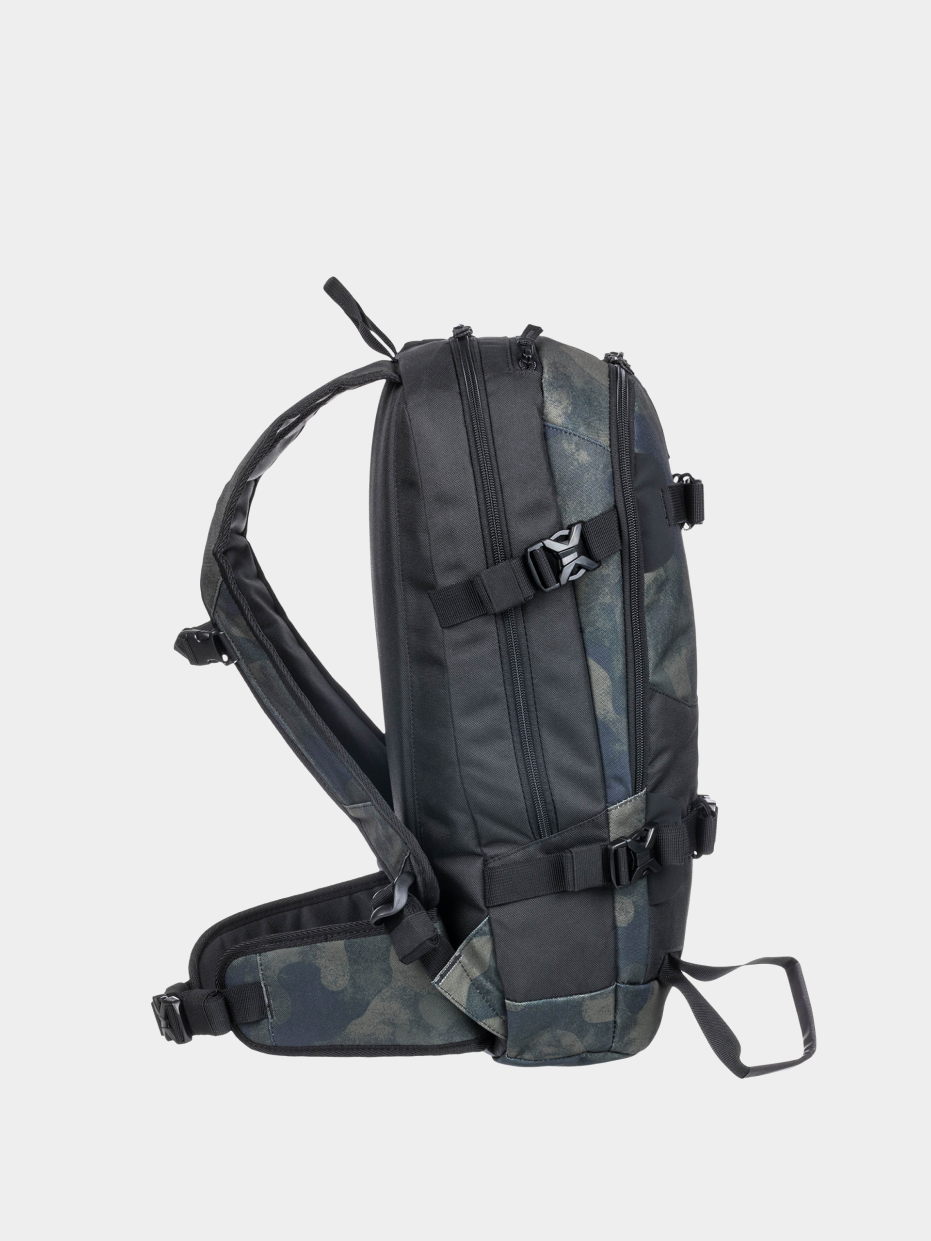 Quiksilver Oxydized 16L Hátizsák (true black fade out camo)