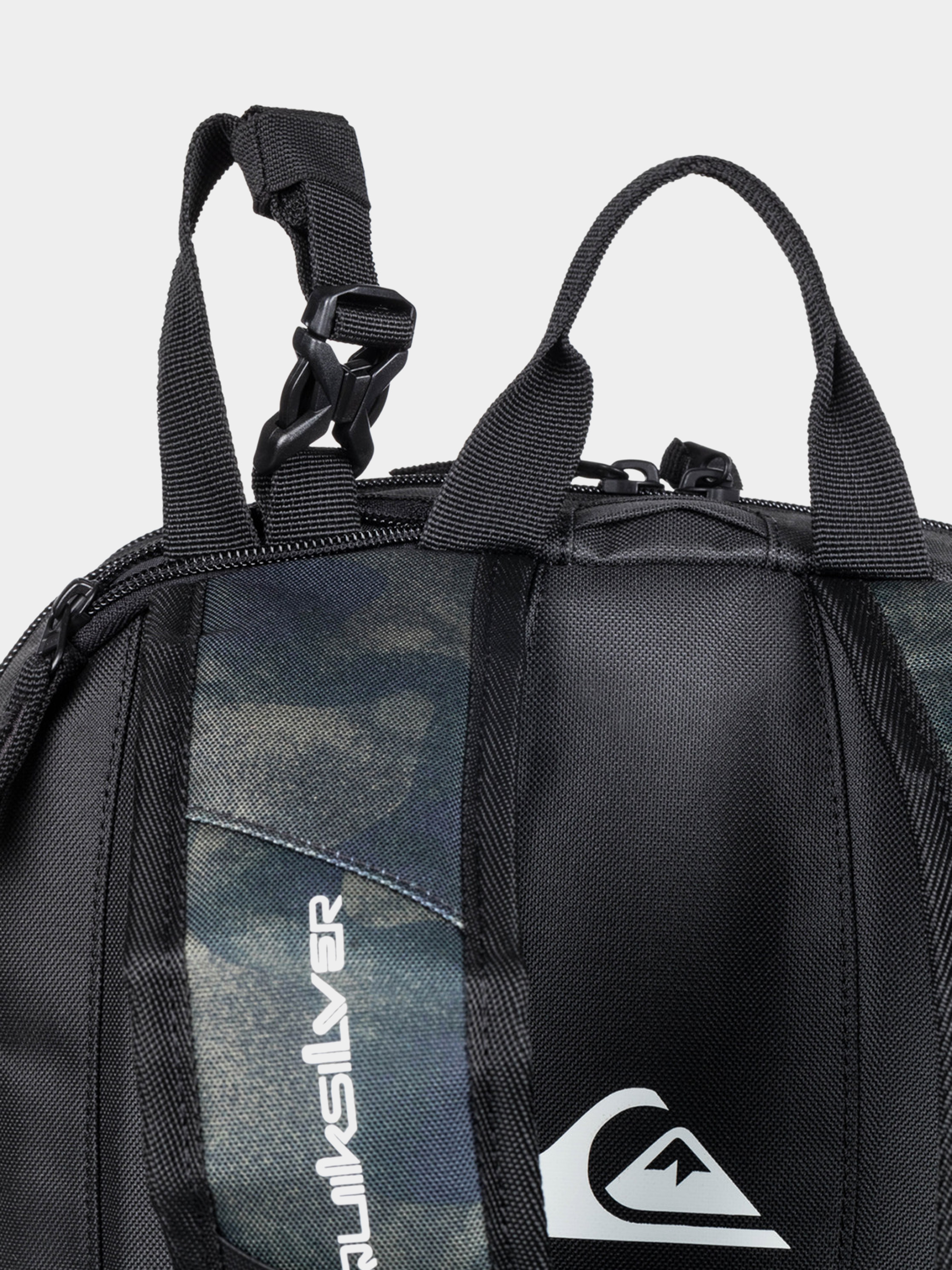 Quiksilver Oxydized 16L Hátizsák (true black fade out camo)