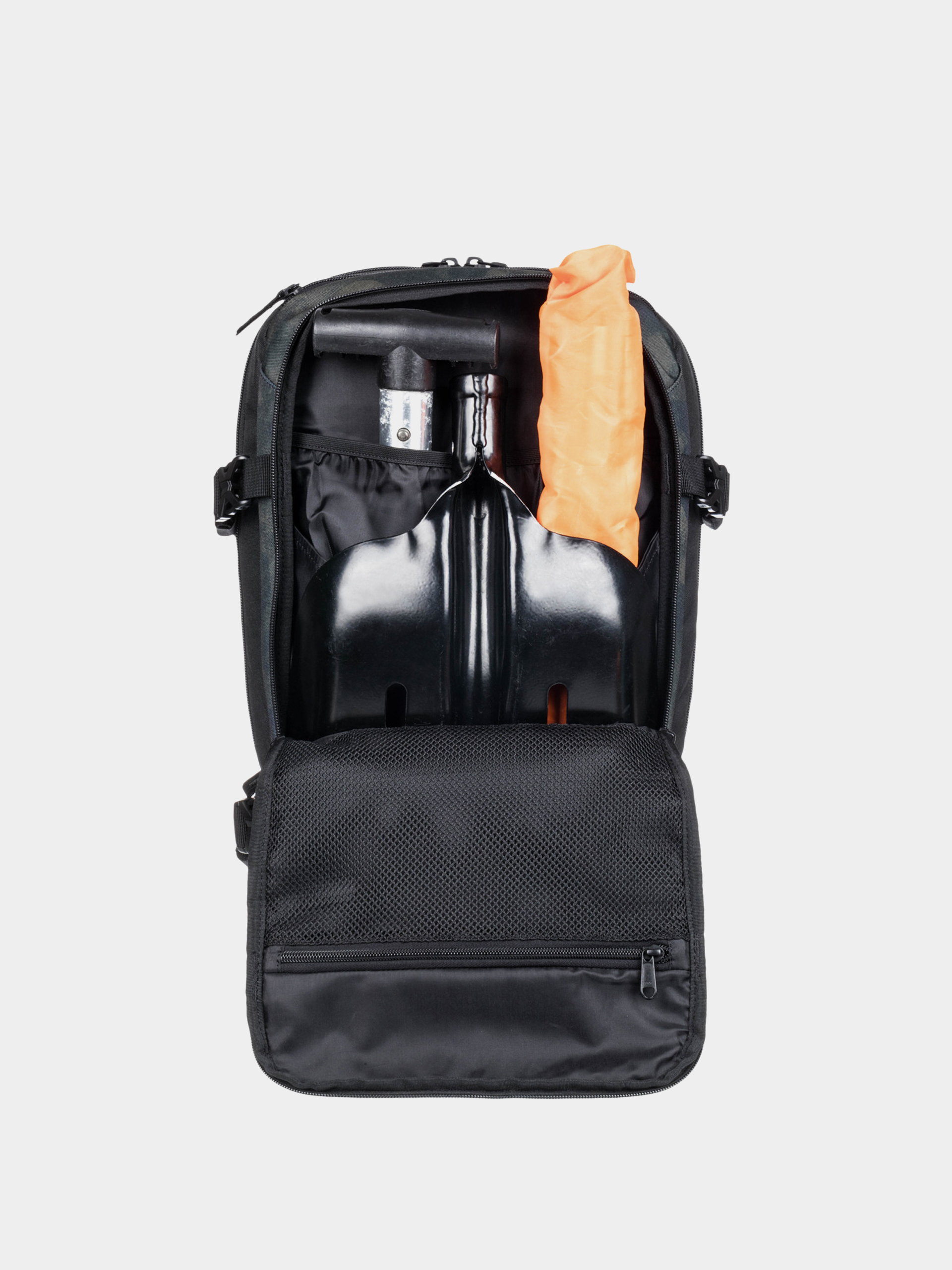 Quiksilver Oxydized 16L Hátizsák (true black fade out camo)